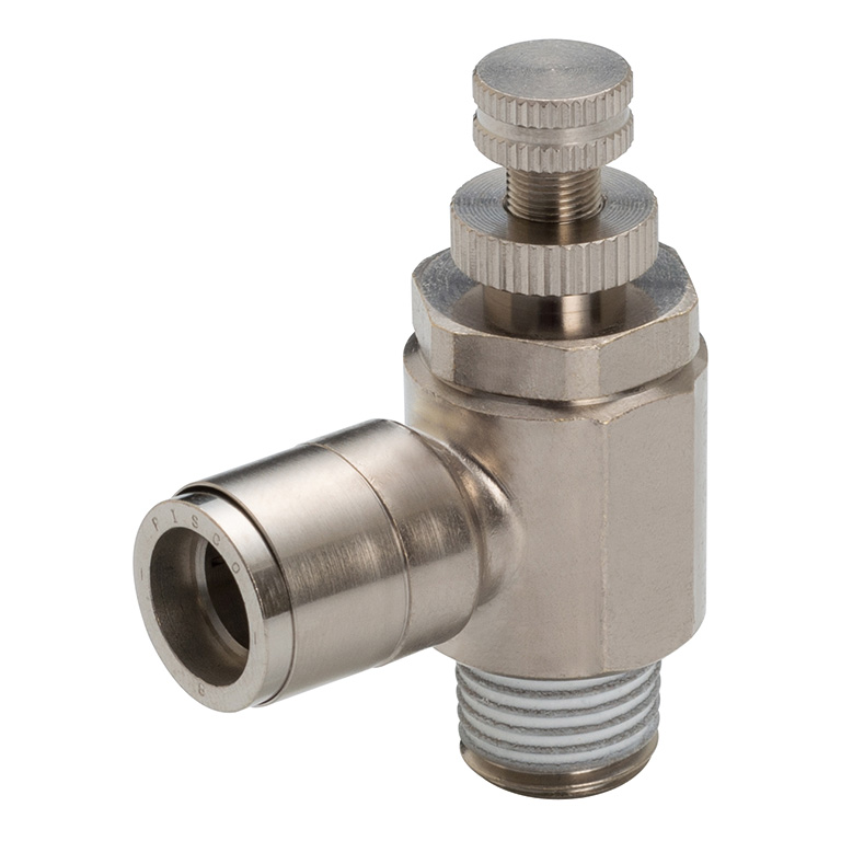 Van Tiết Lưu Khí Nén Chân Kim, Đồng Mạ Niken Pisco KJNC10-02