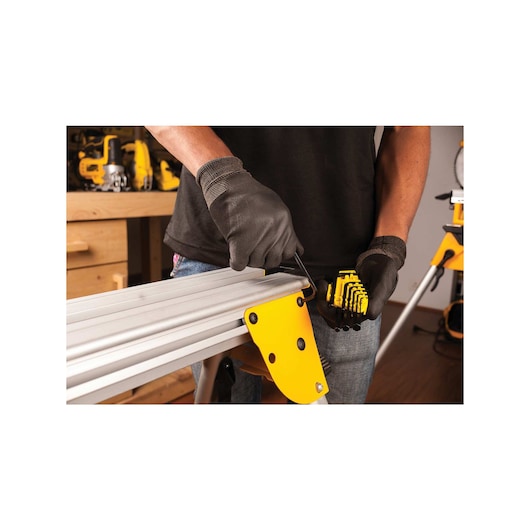 Alternative view of Bộ Cây Vặn Lục Giác Đầu Bằng 10 Chi Tiết Stanley 69-253