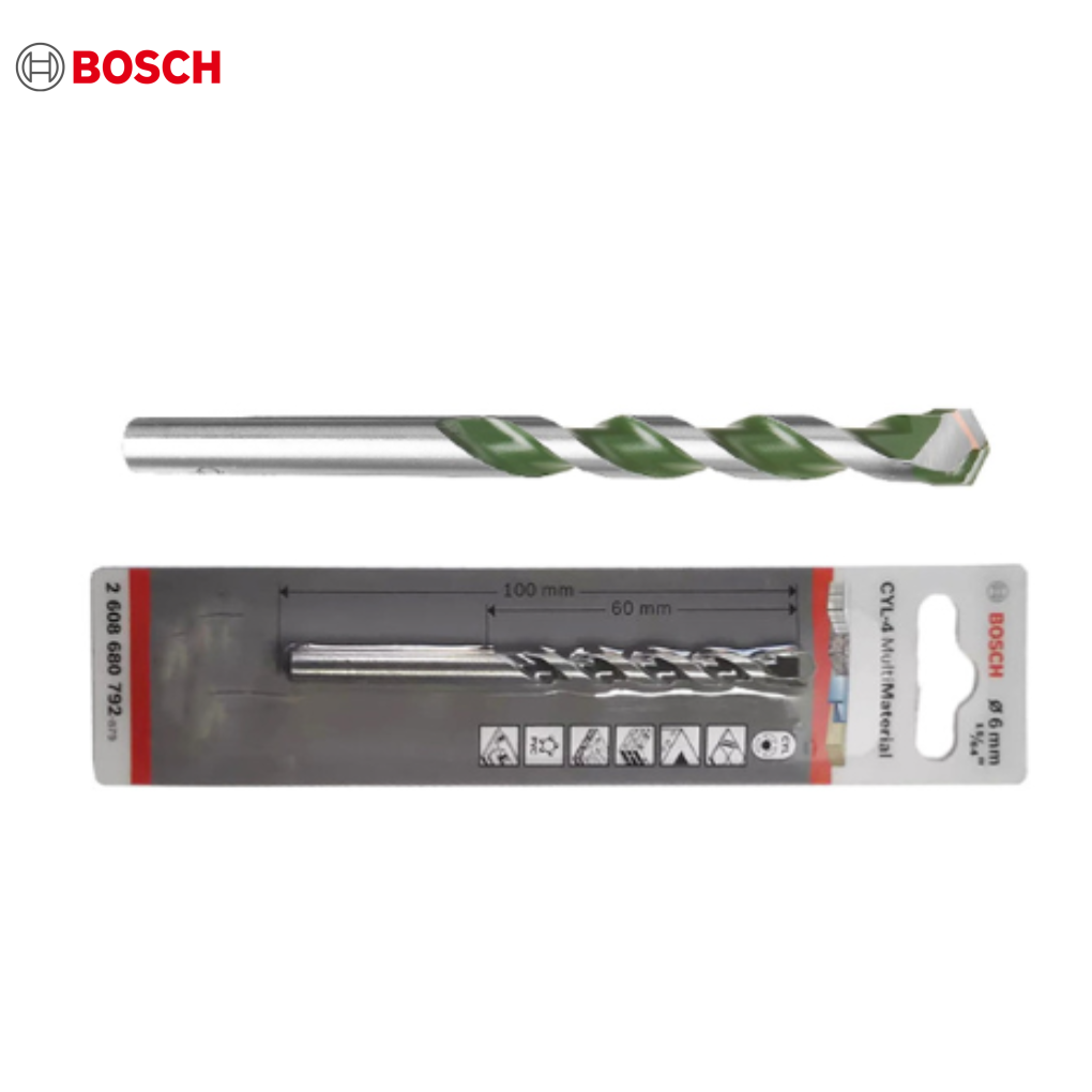 Mũi khoan đa năng 6x60x100mm Bosch 2608680792 - Ảnh 2