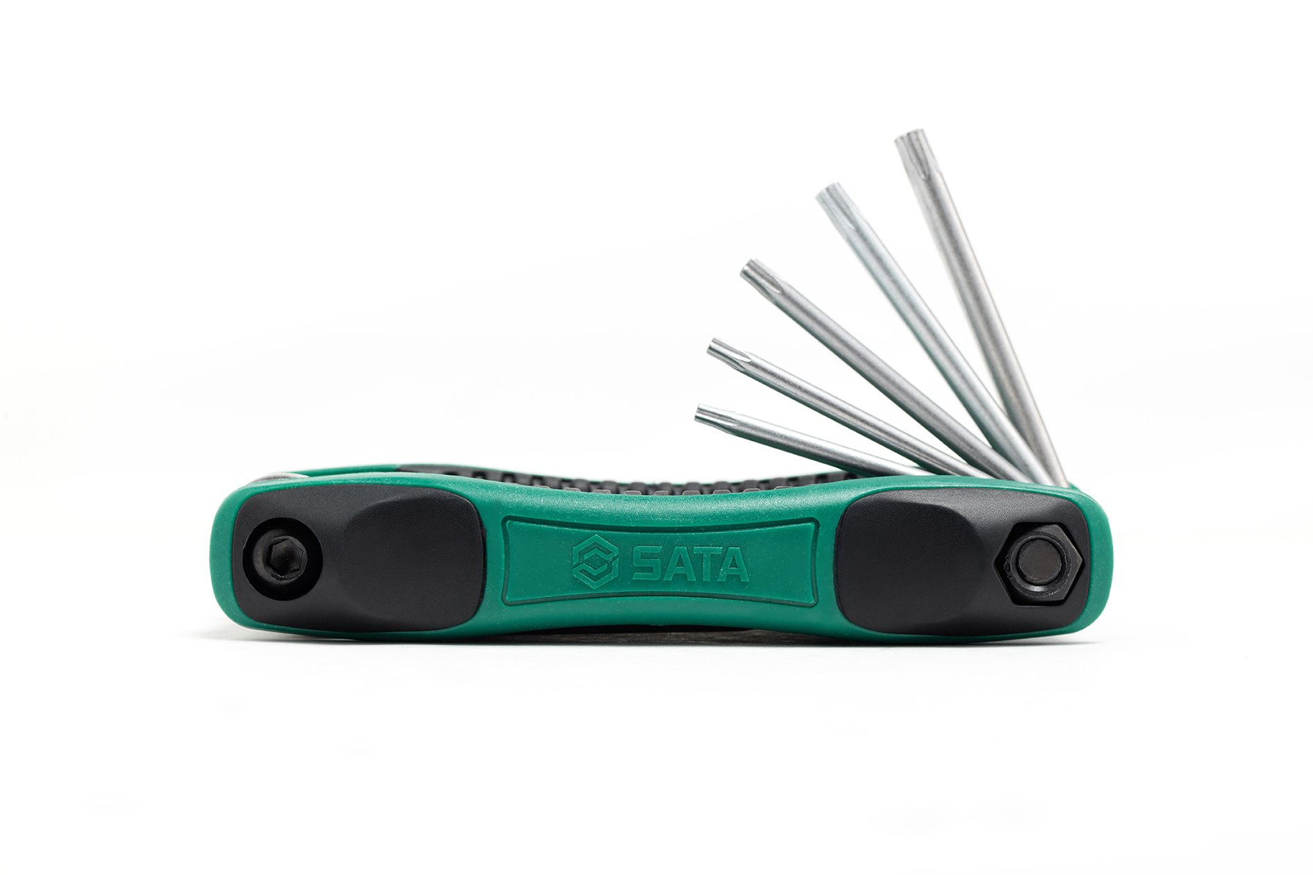 Bộ Cây Vặn Lục Giác Sao Gập, 8 Chi Tiết SATA 09123