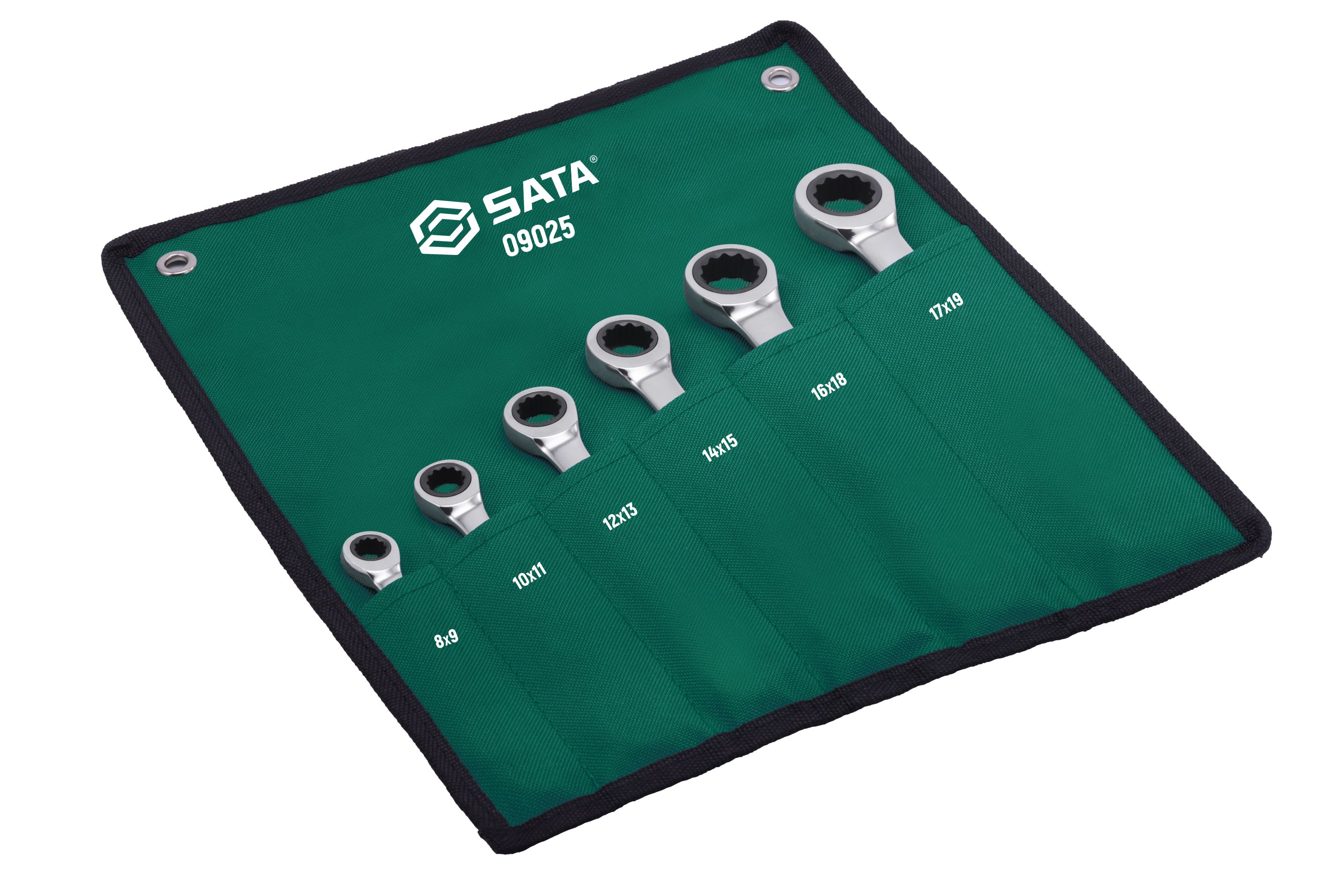 Bộ Cờ Lê 2 Đầu Vòng Tự Động 6 Chi Tiết (8mm - 19mm) SATA 09025 - Ảnh 5