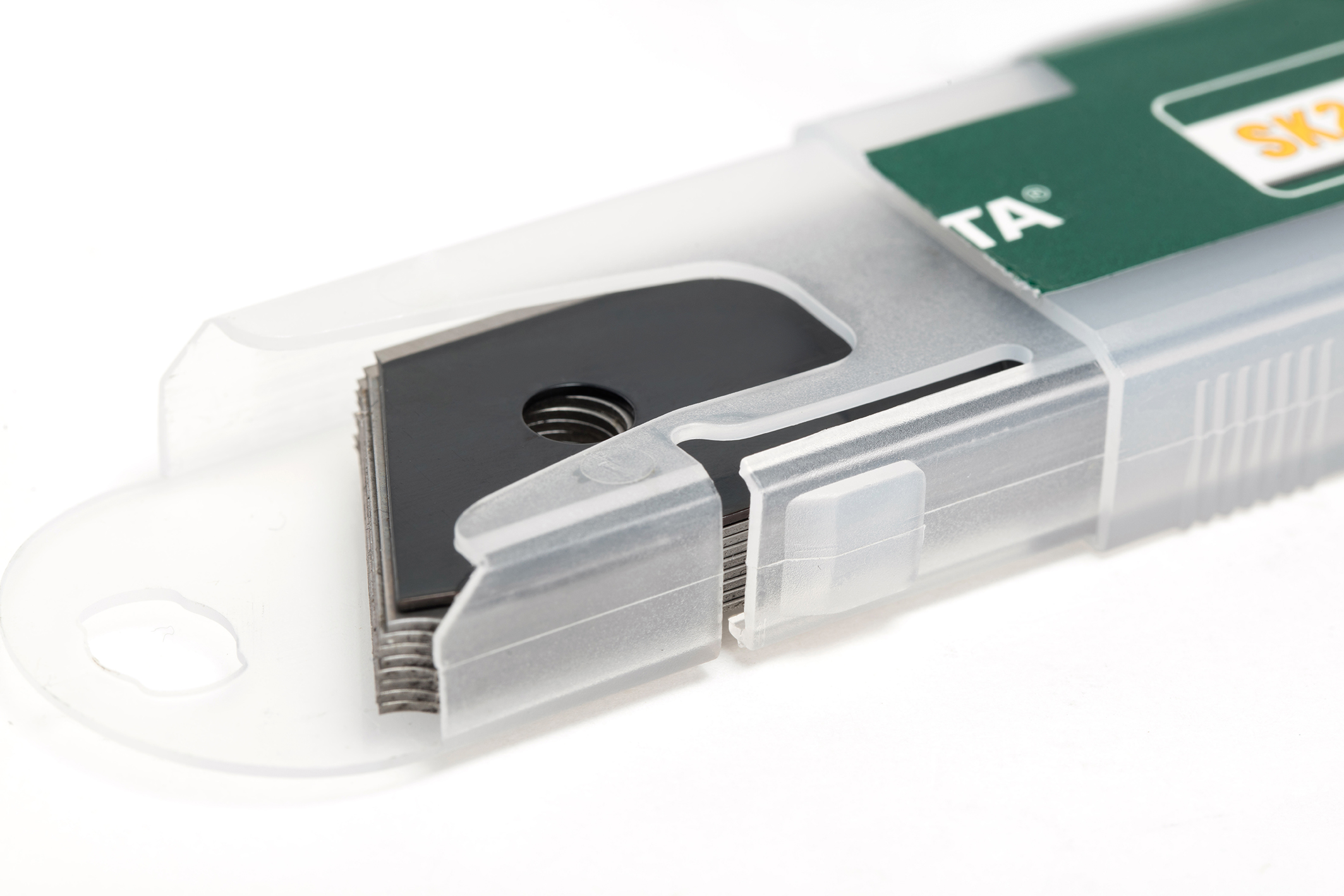 Alternative view of Bộ Lưỡi Dao Rọc Giấy Thép Sk2 25mm SATA 93438 (10 Lưỡi)