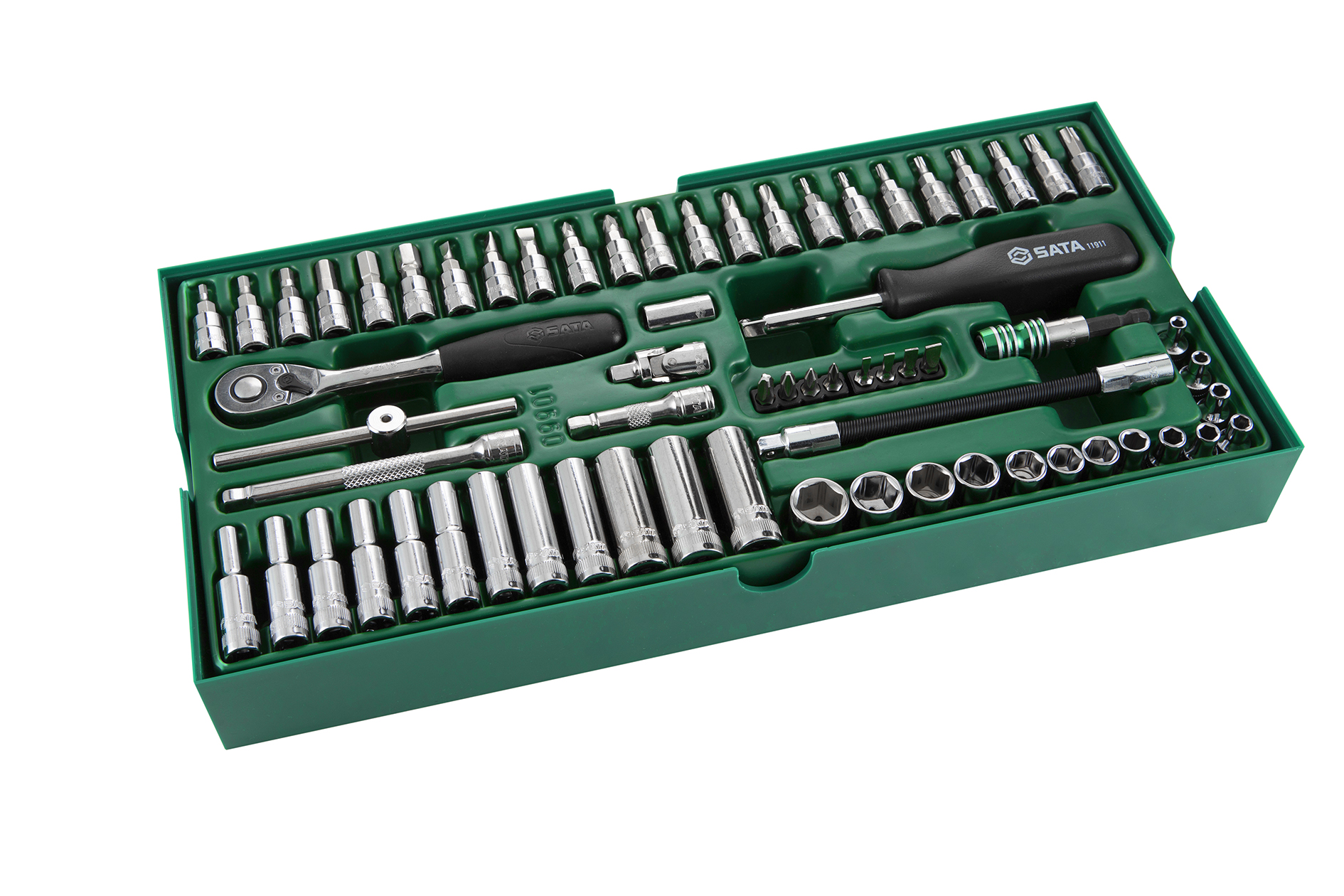 Alternative view of Bộ Đầu Tuýp 66 Chi Tiết 1/4" SATA 09901