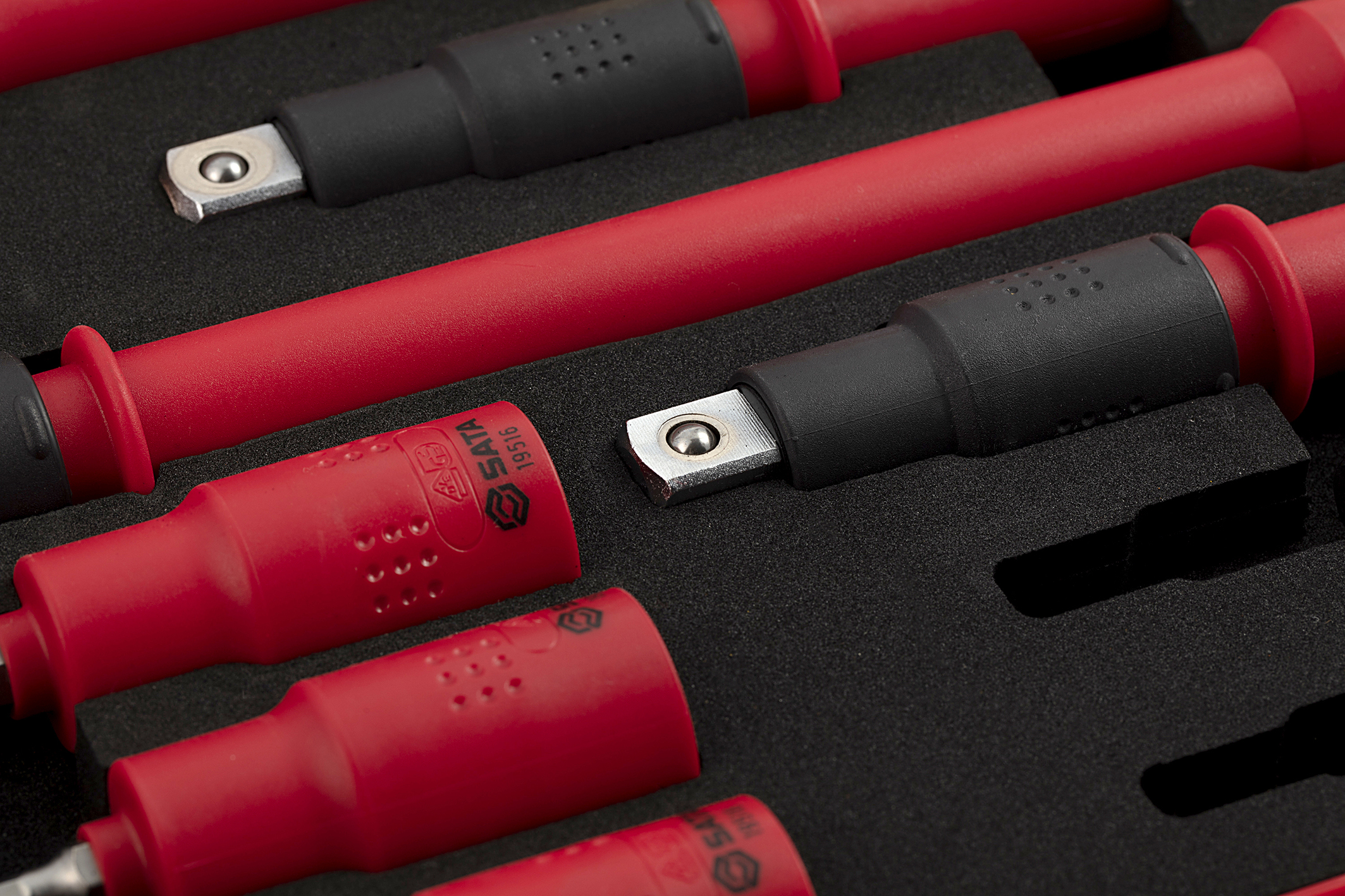 Bộ Đầu Tuýp Cách Điện 1/2In, 20 Chi Tiết SATA 09267 - Ảnh 8