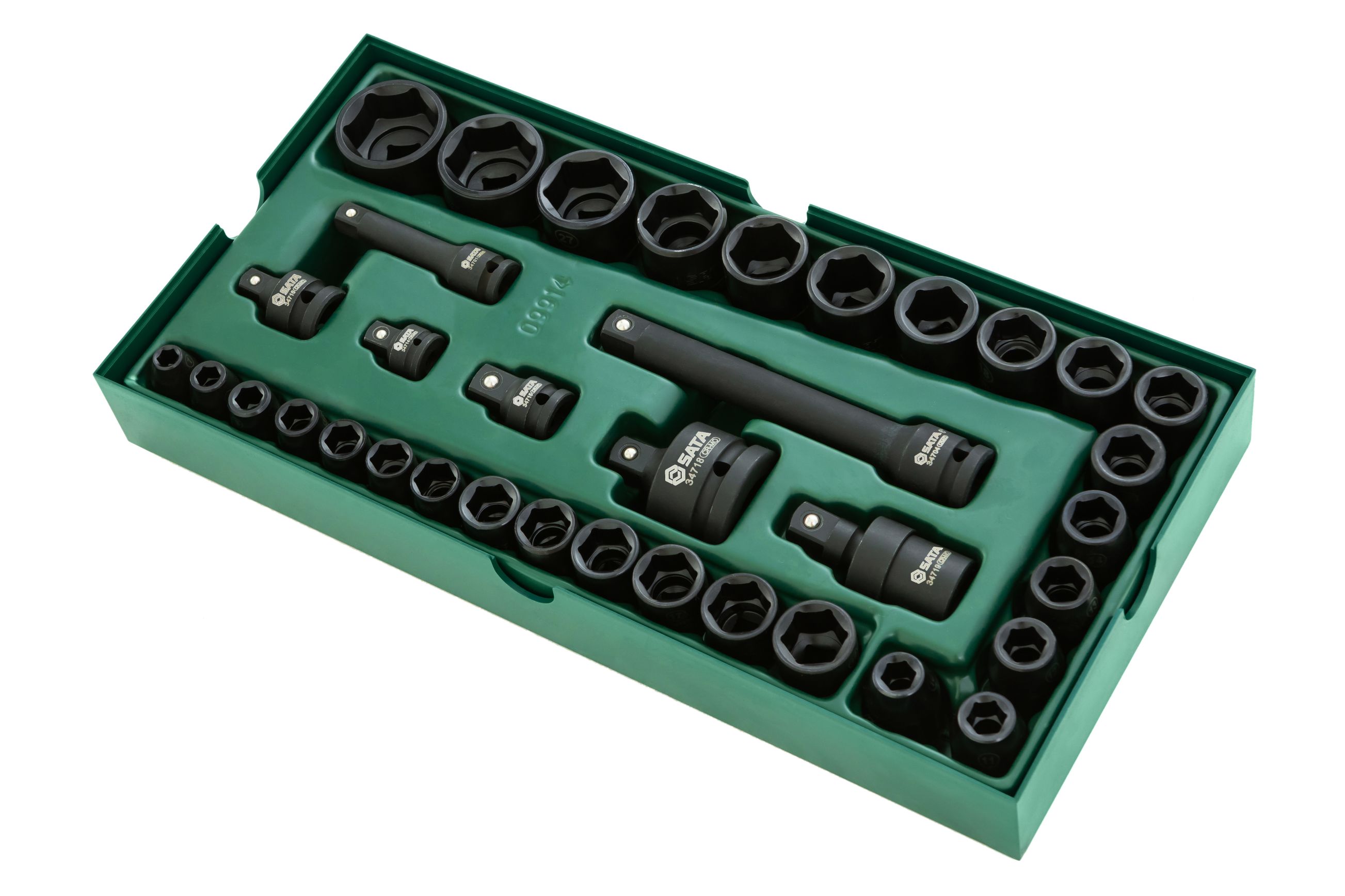 Alternative view of Bộ Đầu Tuýp Đen 36 Chi Tiết, 3/8inch Và 1/2inch SATA 09914