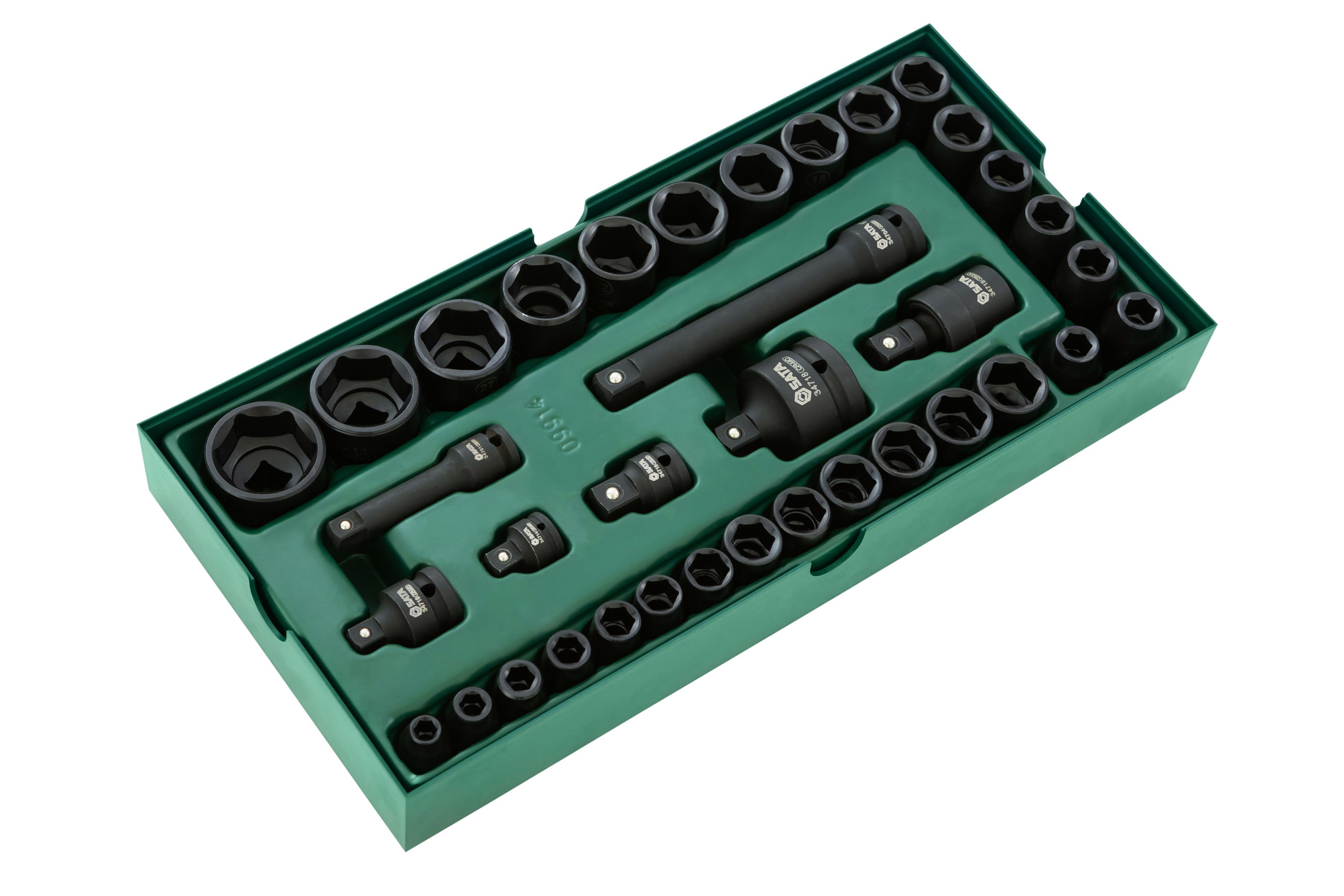 Bộ Đầu Tuýp Đen 36 Chi Tiết, 3/8inch Và 1/2inch SATA 09914 - Ảnh 4