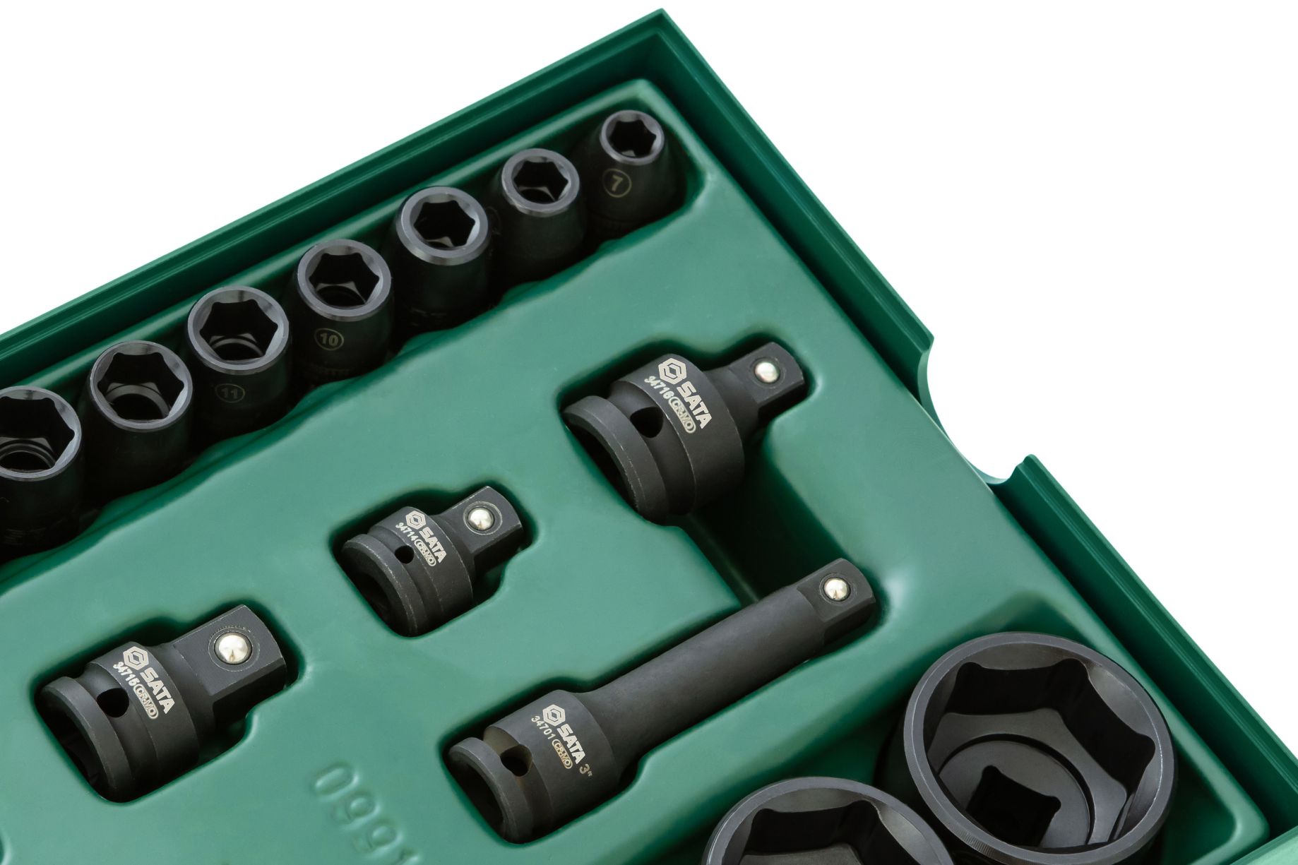 Bộ Đầu Tuýp Đen 36 Chi Tiết, 3/8inch Và 1/2inch SATA 09914 - Ảnh 6