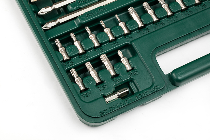 Alternative view of Bộ Đầu Tuýp 80 Chi Tiết Cần Tự Động Cần 1/4" SATA 09326