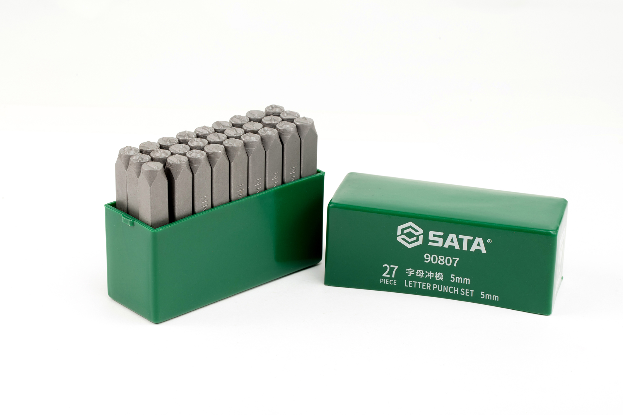 Bộ Đục Chữ 27 Chữ 8mm SATA 90809 - Ảnh 10