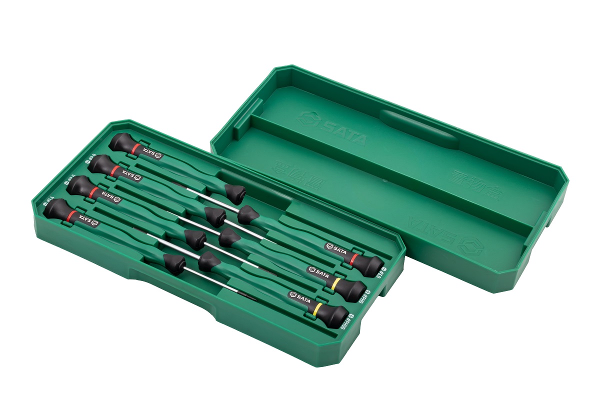 Alternative view of Bộ Tua Vít Cán Dài 7 Chi Tiết SATA 09314