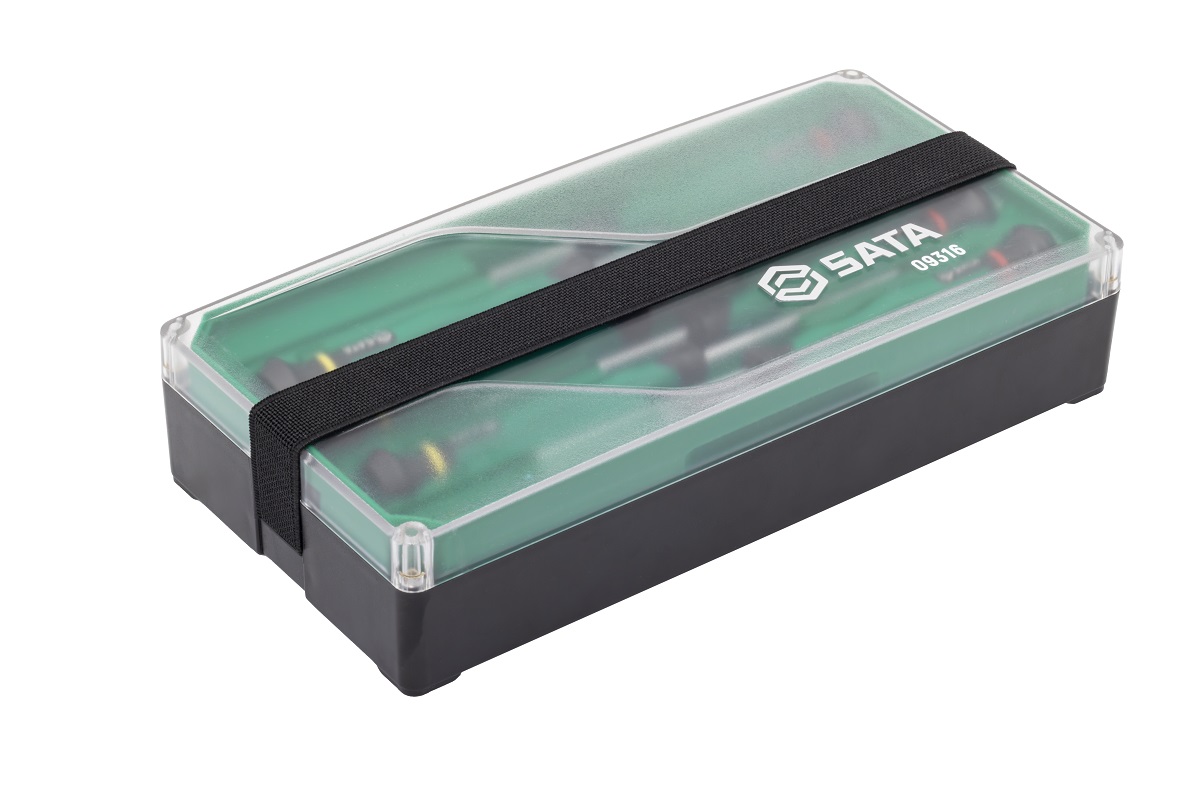 Bộ Tua Vít Cán Dài 9 Chi Tiết SATA 09316 - Ảnh 4