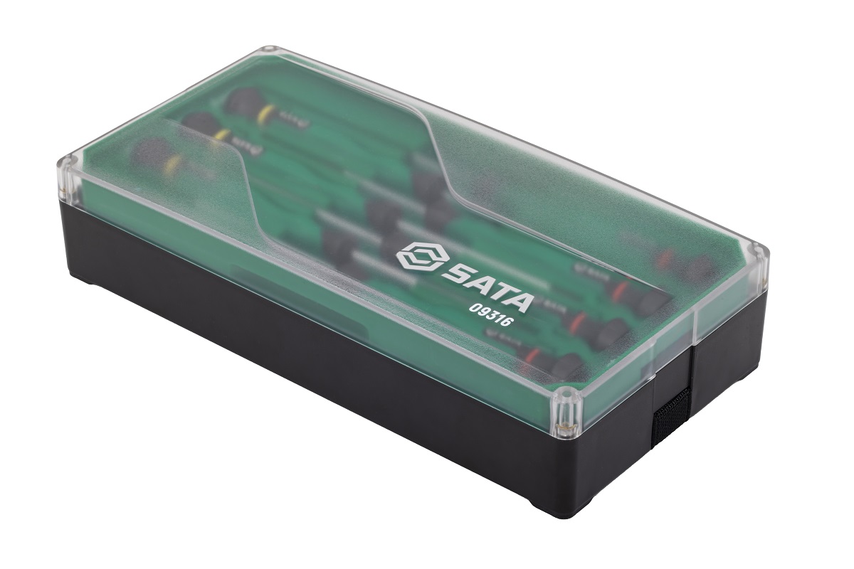 Bộ Tua Vít Cán Dài 9 Chi Tiết SATA 09316 - Ảnh 7