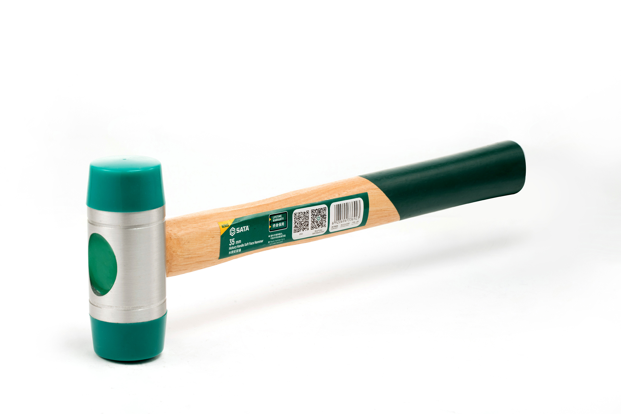 Búa Nhựa Cán Gỗ 60mm/778G SATA 92505 - Ảnh 3