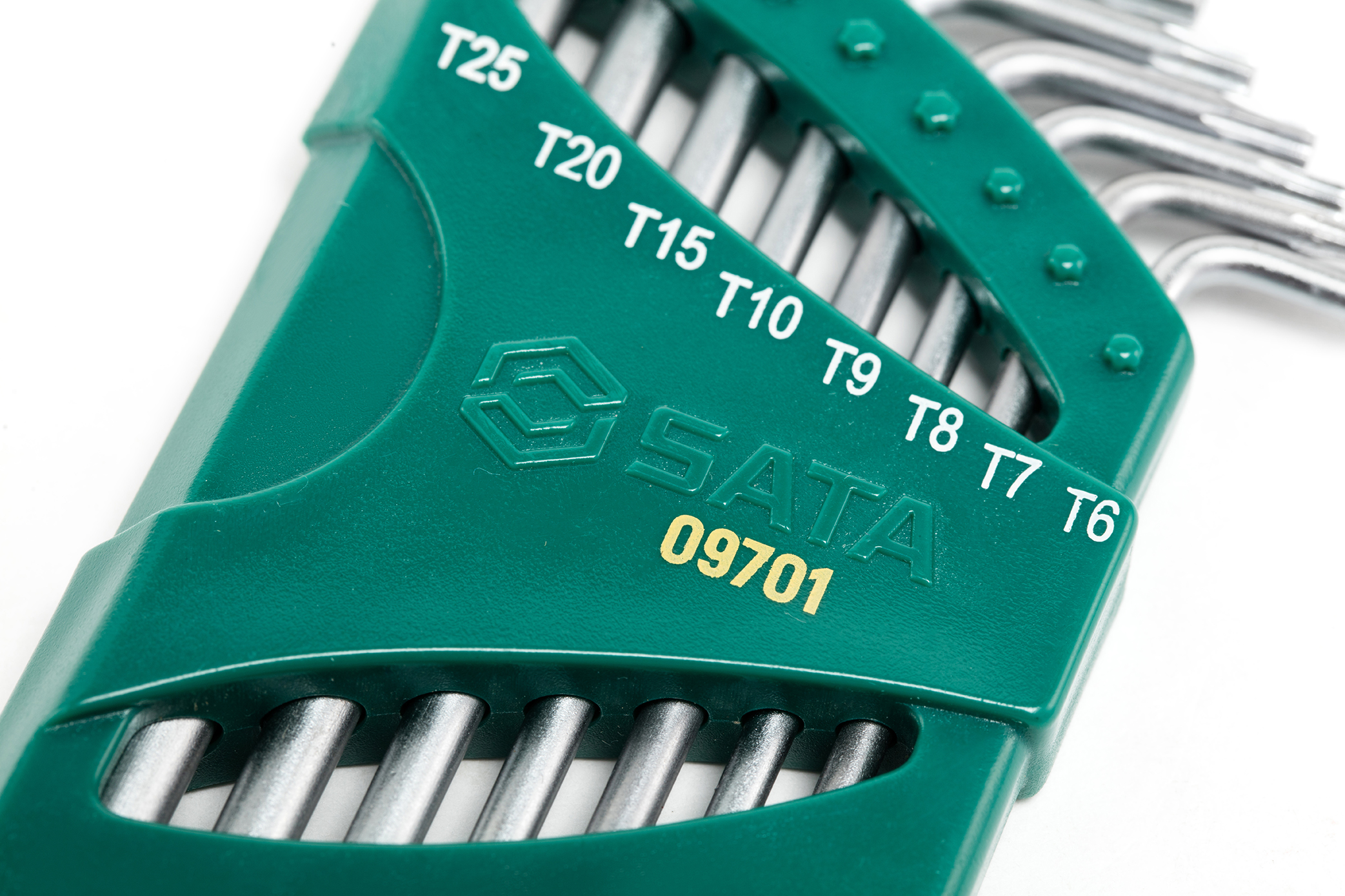 Alternative view of Bộ Cây Vặn Lục Giác Sao Loại Dài, 8 Chi Tiết SATA 09701