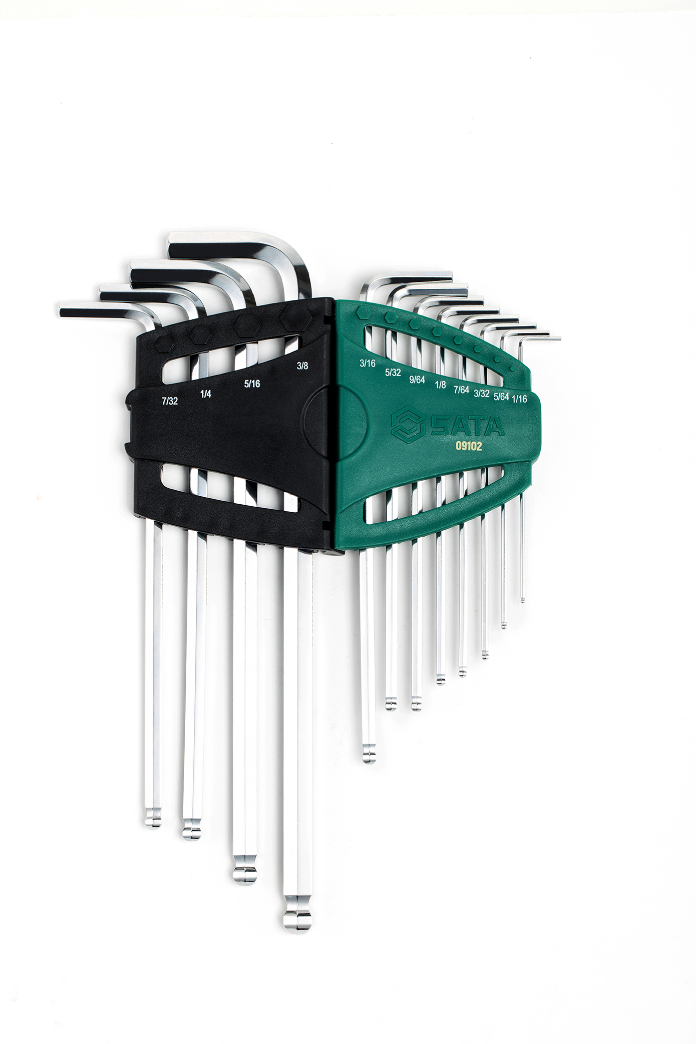 Bộ Cây Vặn Lục Giác Bi Loại Dài 12 Chi Tiết - Hệ In SATA 09102 - Ảnh 8