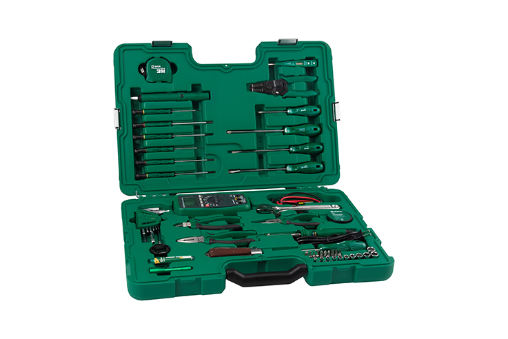 Bộ Dụng Cụ Sửa Điện Chuyên Nghiệp 53 Chi Tiết SATA 09535 - Ảnh 5