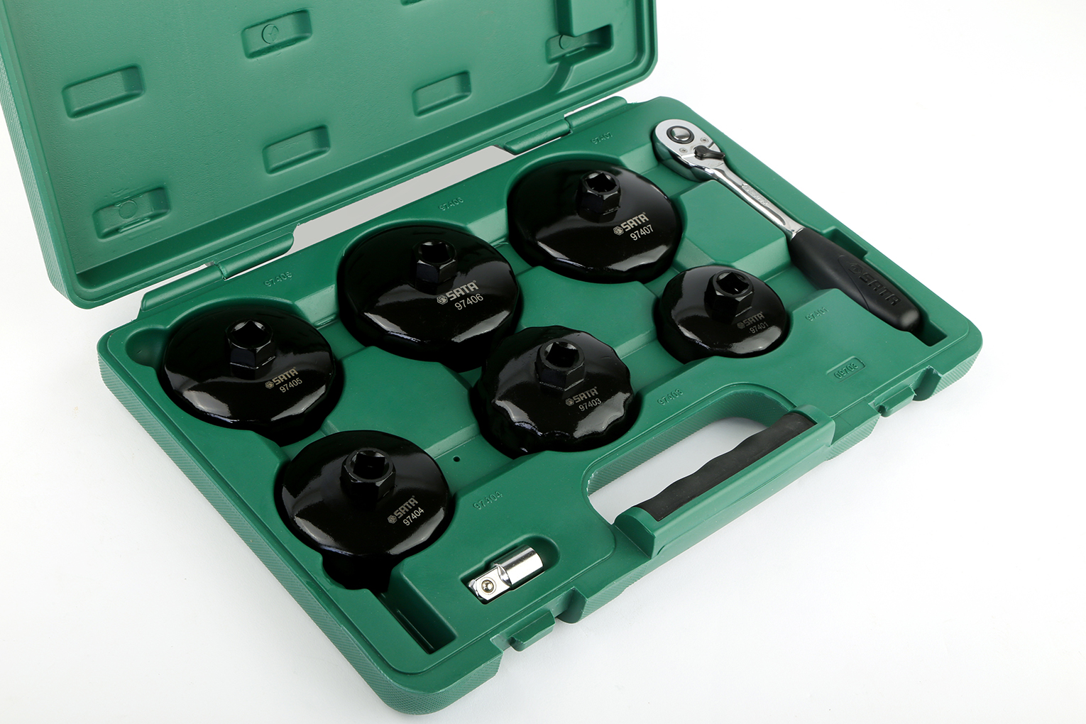 Alternative view of Bộ Dụng Cụ Mở Lọc Dầu Ôtô 8 Chi Tiết SATA 09703