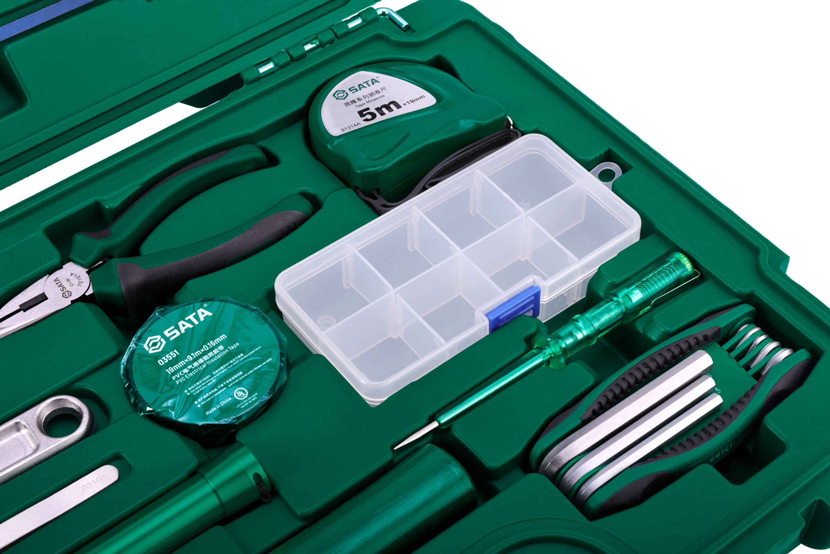 Bộ Dụng Cụ Gồm 15 Chi Tiết SATA 06008 - Ảnh 3