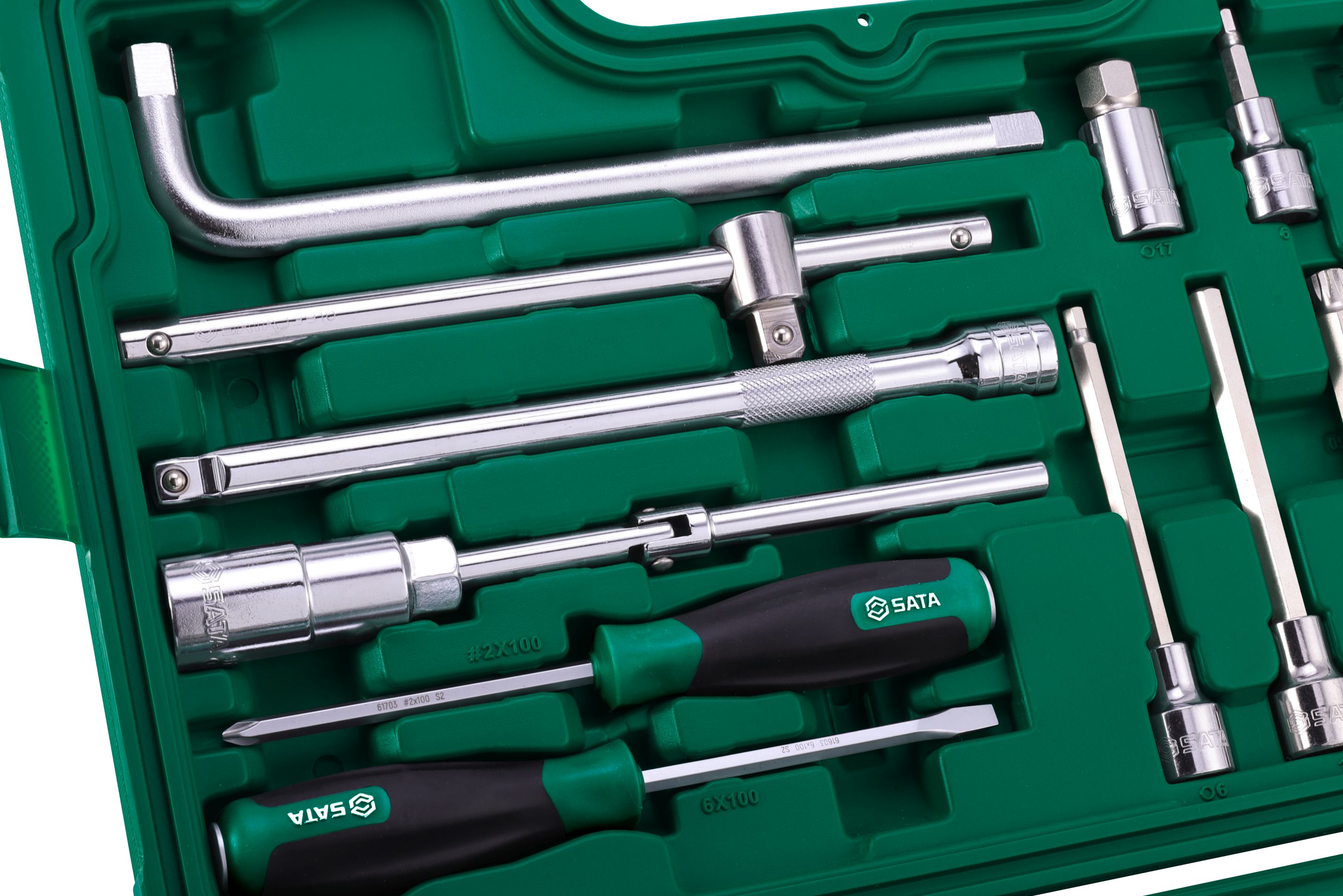 Alternative view of Bộ Dụng Cụ Sửa Chữa Ô Tô 50 Chi Tiết SATA 09508