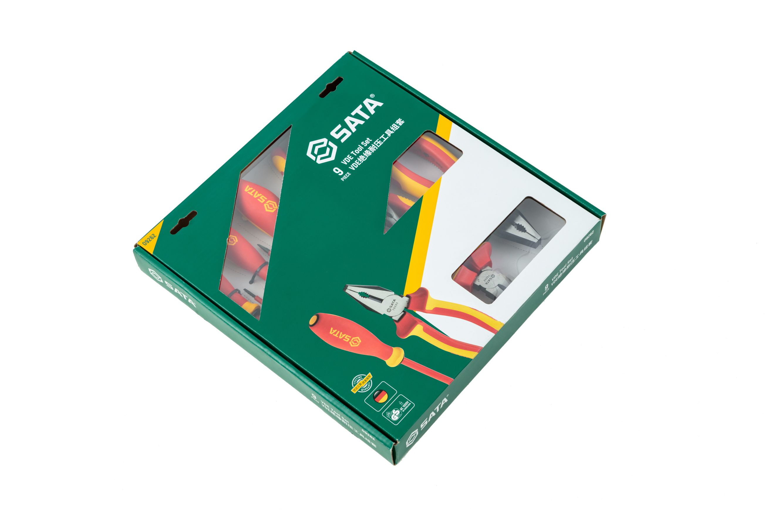 Bộ Kìm Và Tua Vít Cách Điện 9 Chi Tiết SATA 09262 - Ảnh 6