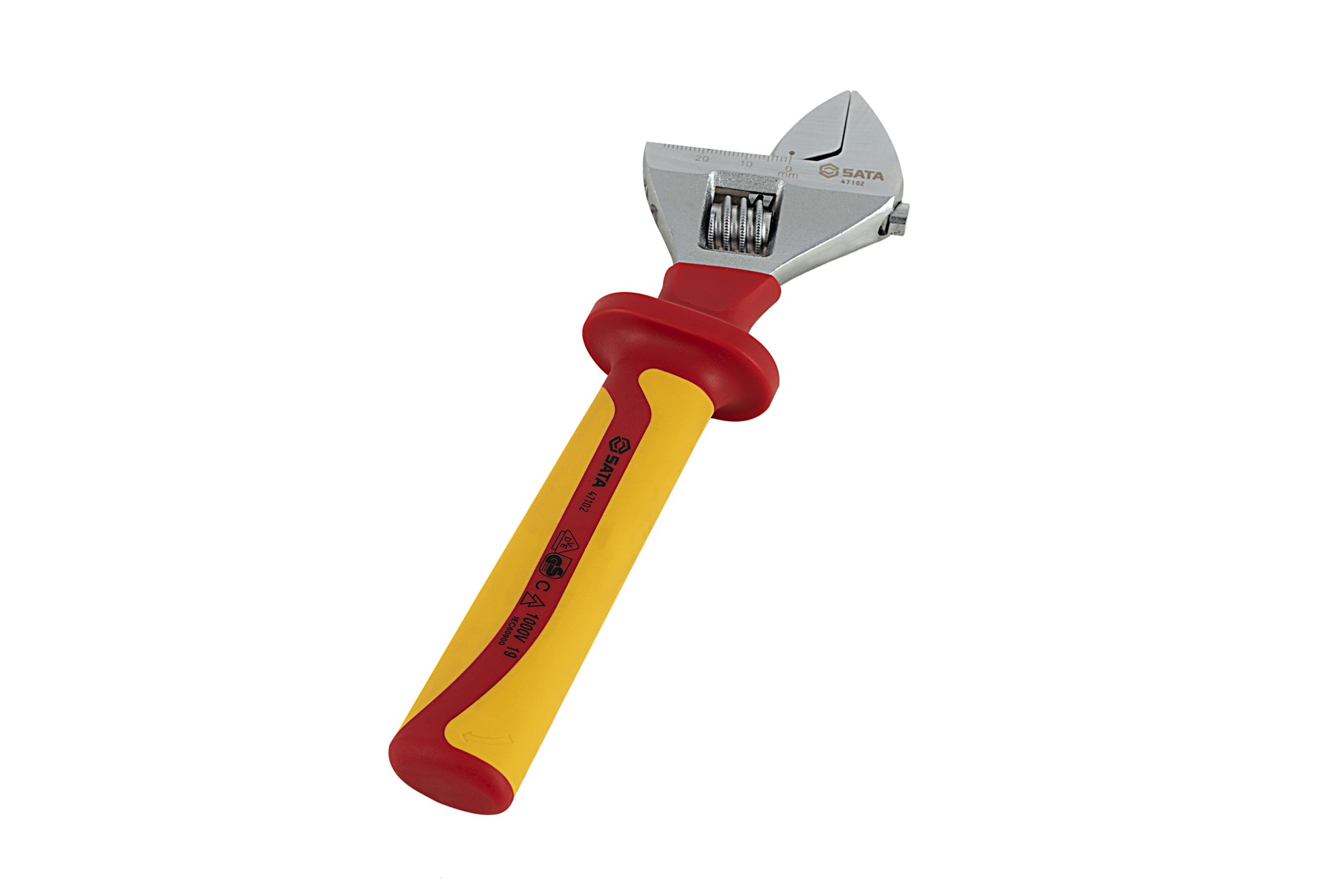 Mỏ Lết Chuyên Dùng 6In/150mm, Cách Điện 1000V SATA 47101 - Ảnh 10