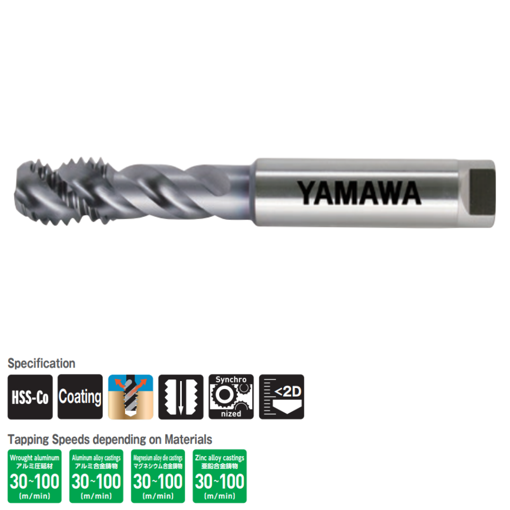 Mũi taro xoắn P4 M10x1.5 YAMAWA HFAHSS010O