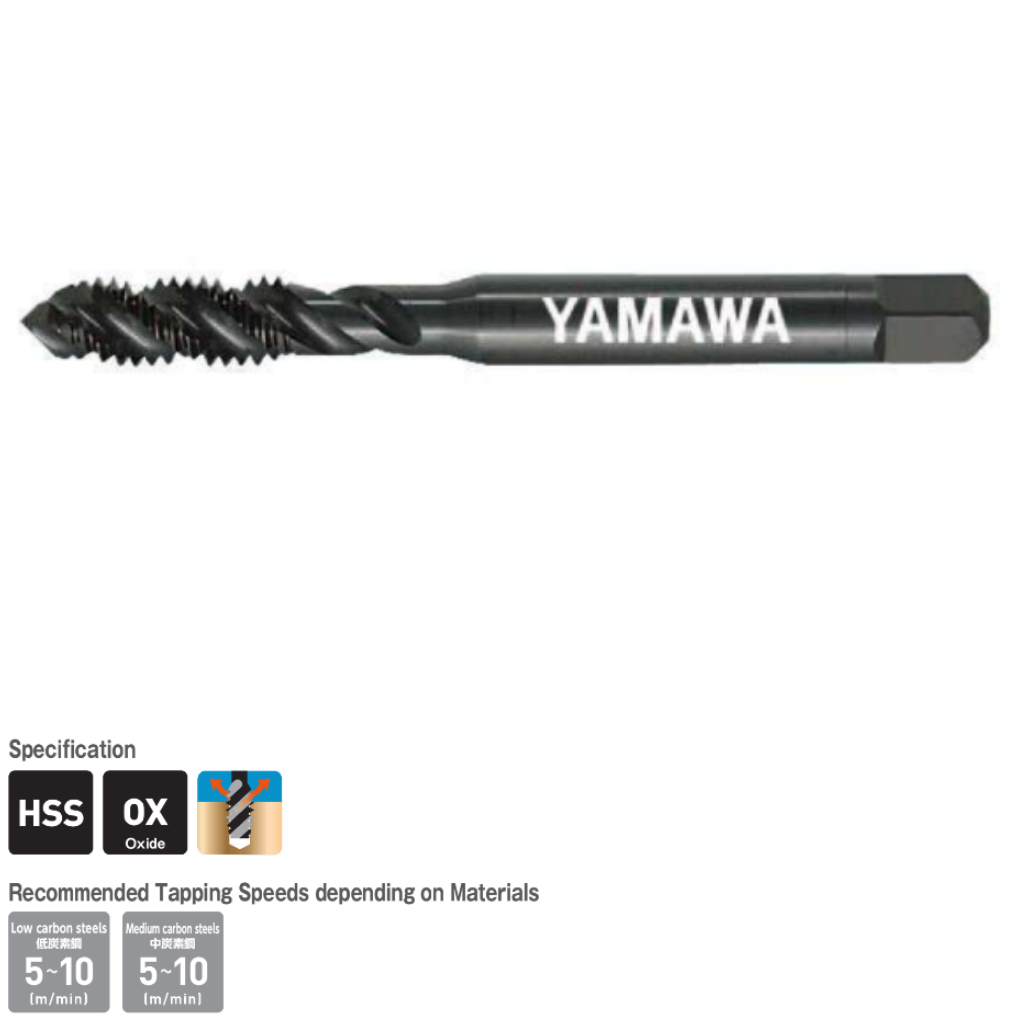 Mũi Taro Xoắn P2 5/16-18 YAMAWA SPQU05OX