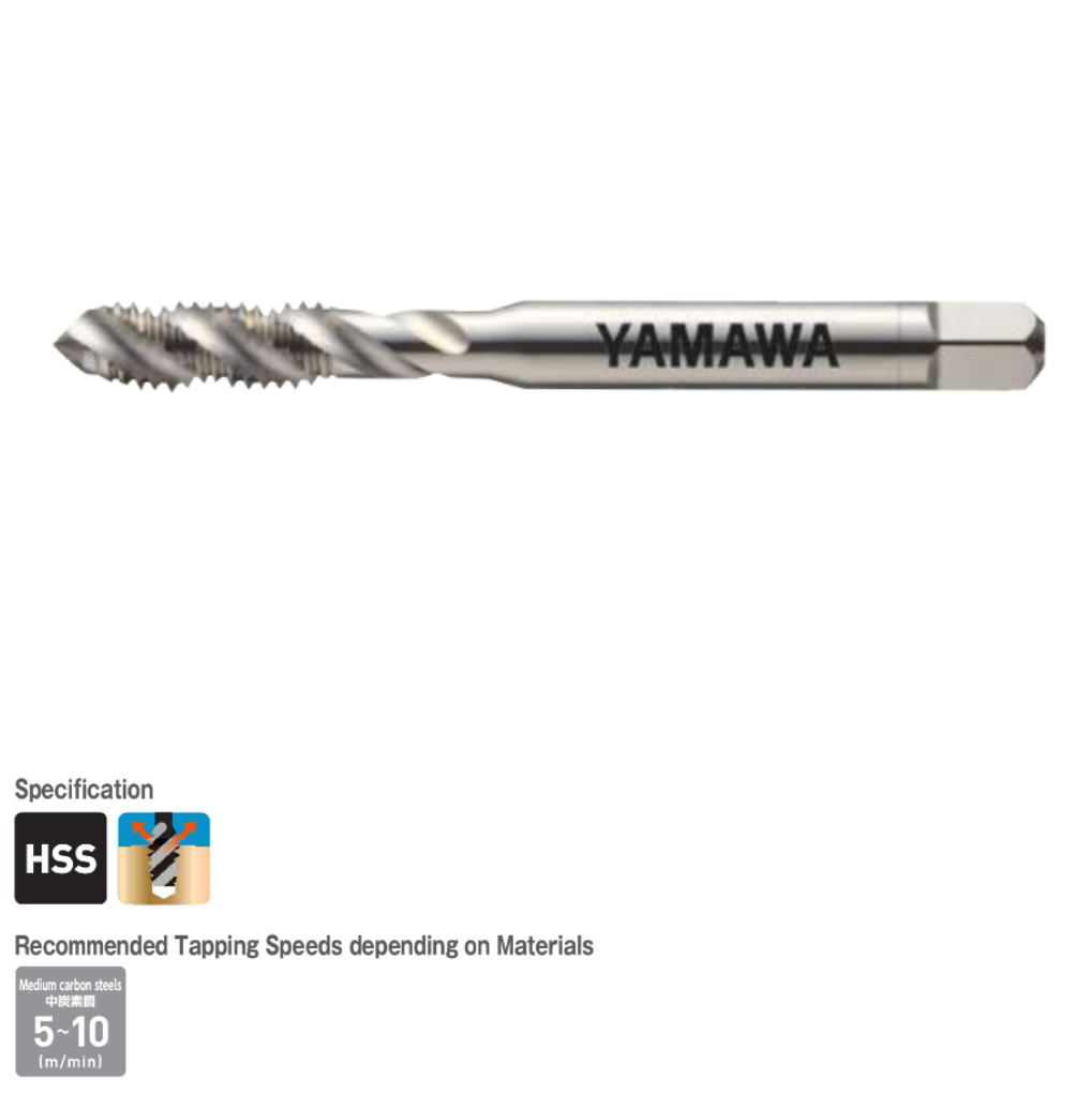 Mũi Taro Xoắn P2 5/8"-24 YAMAWA SPQU10M