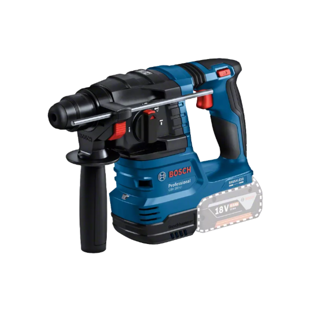 Alternative view of Máy khoan búa dùng pin 18V GBH 185-LI Bosch 06119240K1 (Máy+2 Pin+Sạc)