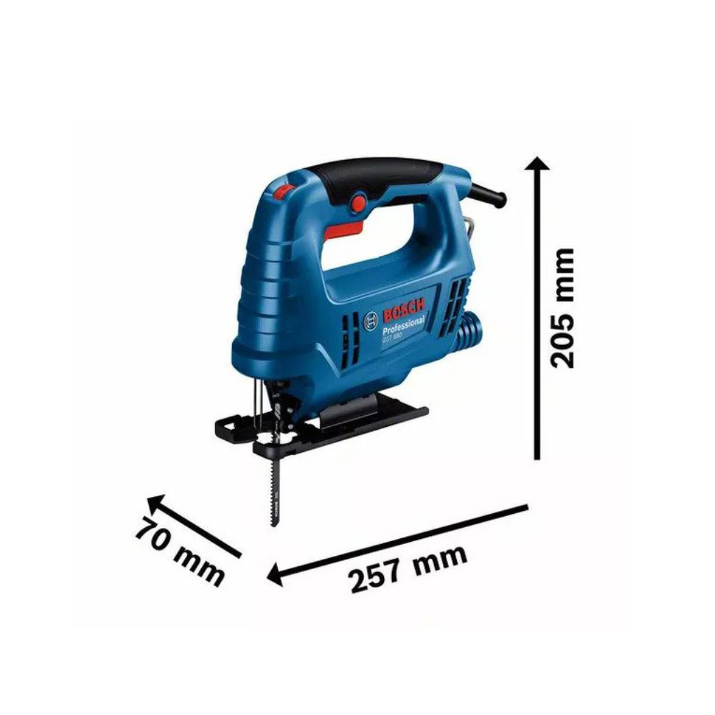 Alternative view of Máy Cưa lộng 500 WGST 680 Bosch 06015B40K0