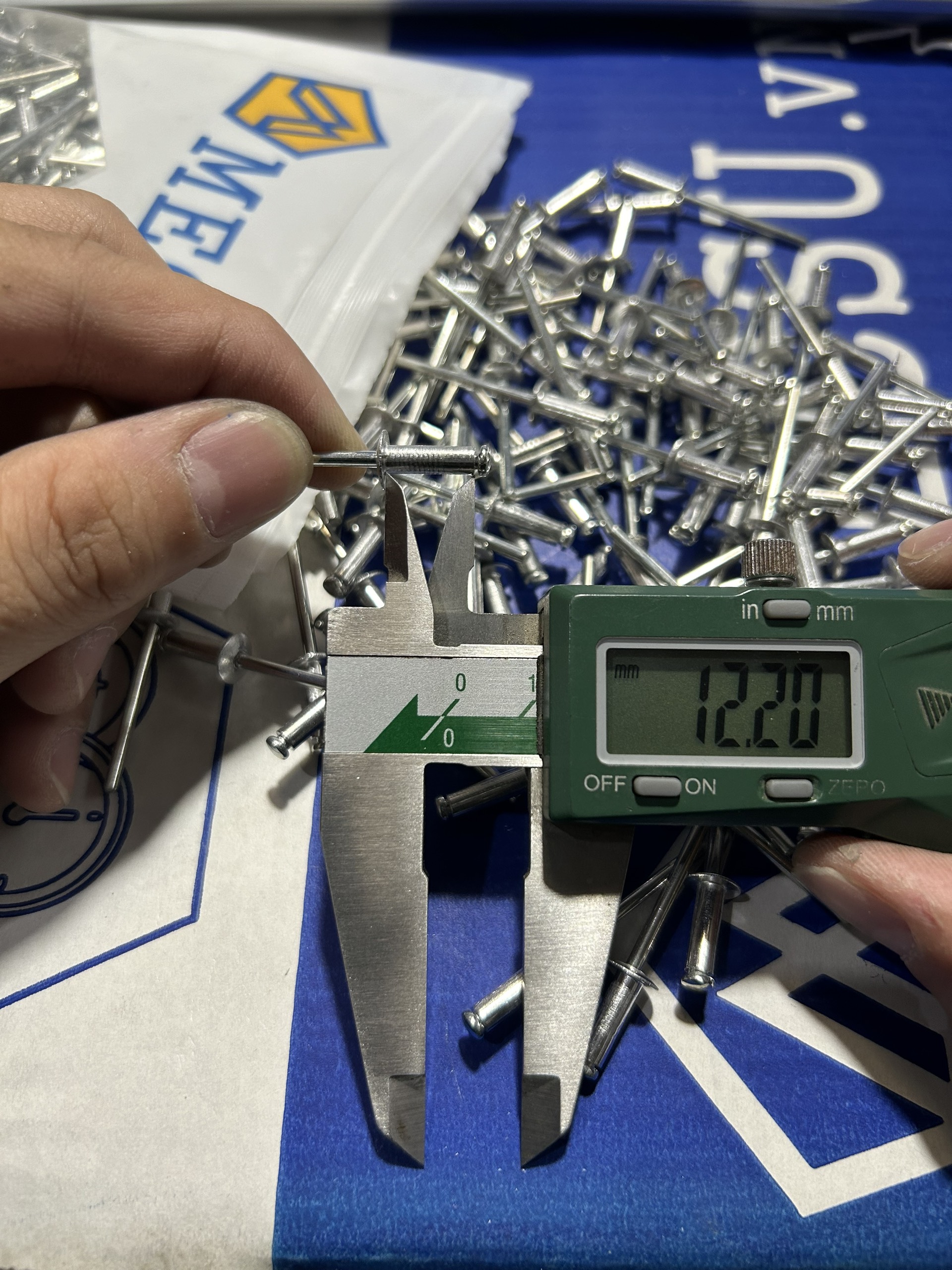 Rivet Nhôm OD4.0x12.7mm (250 Cái) - Ảnh 3