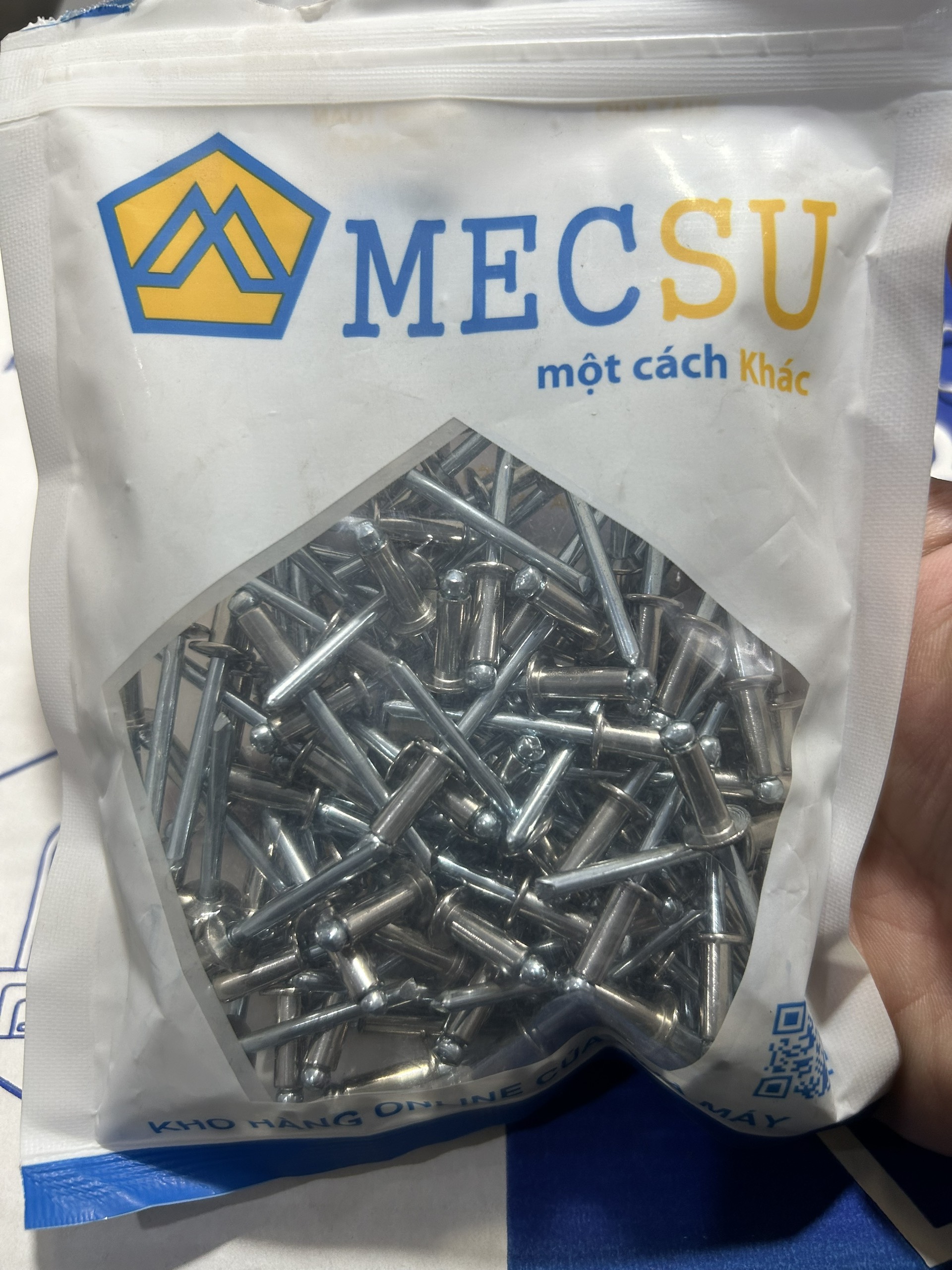 Rivet Inox 304 Chân Thép OD4.8x12mm (100 Cái) - Ảnh 7