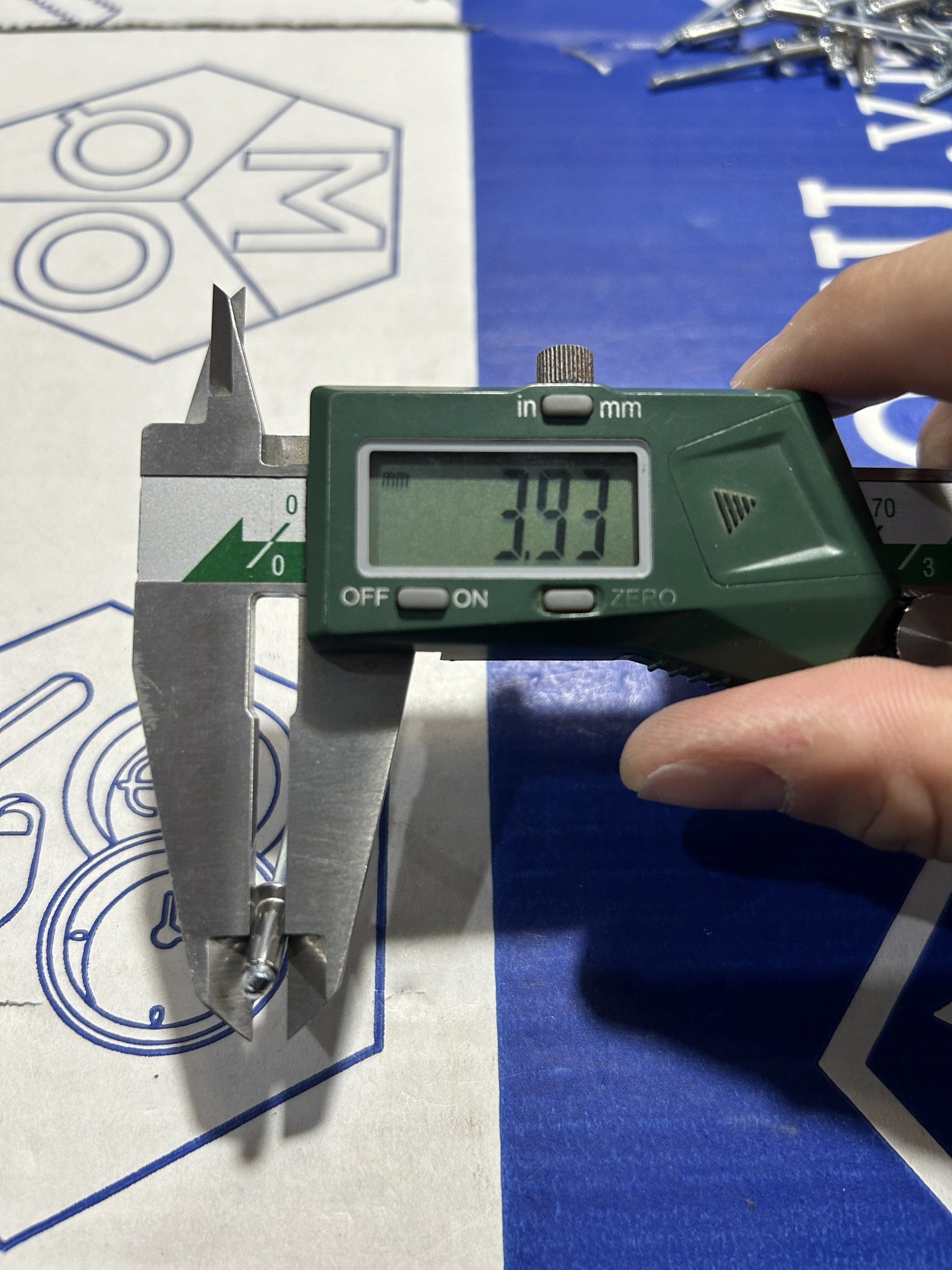 Rivet Inox 304 Chân Thép OD4.0x10mm (1000 Cái) - Ảnh 3