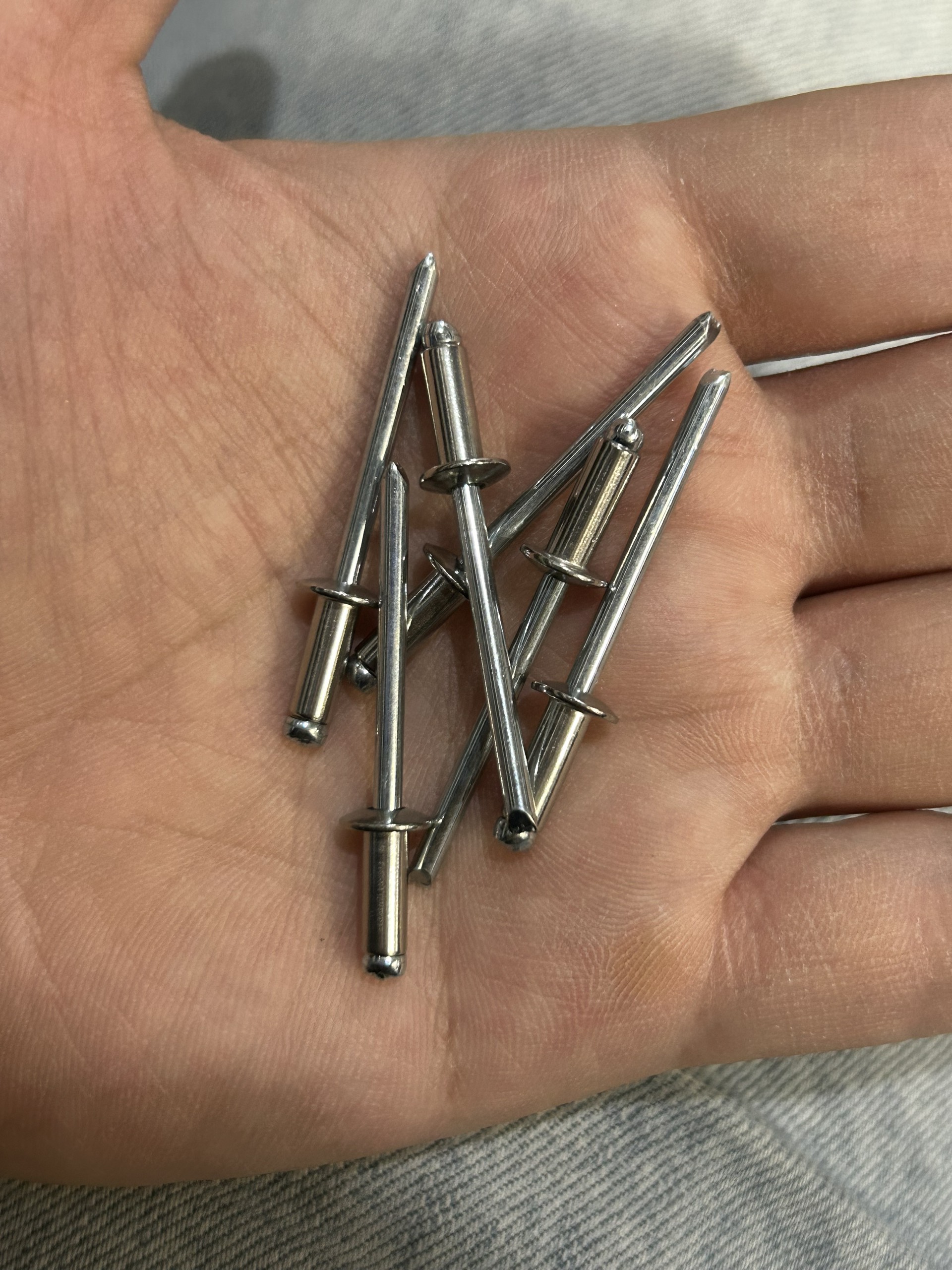 Rivet Inox 304 Chân Thép OD4.0x10mm (1000 Cái) - Ảnh 5