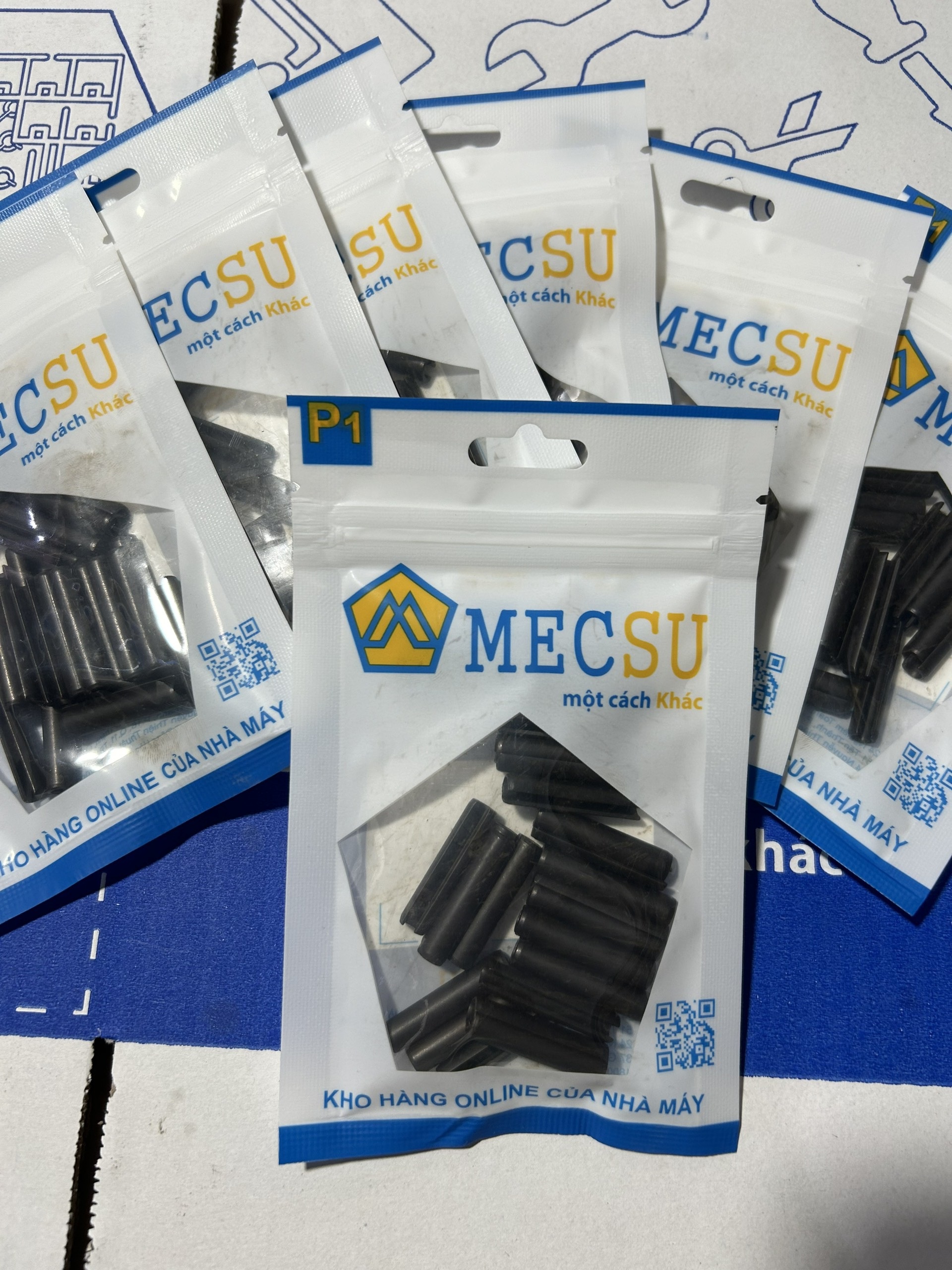 Chốt Ống DIN1481 Thép 65Mn Đen D5x25mm (100Cái/Bịch) - Ảnh 3