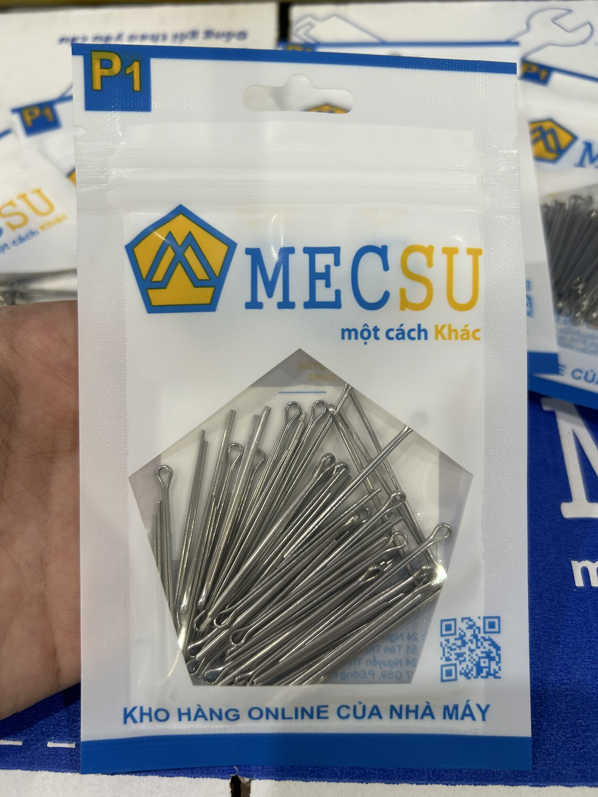 Chốt Chẻ Inox 304 (Chốt Bi) GB91 D5x80mm (5Cái/Bịch)