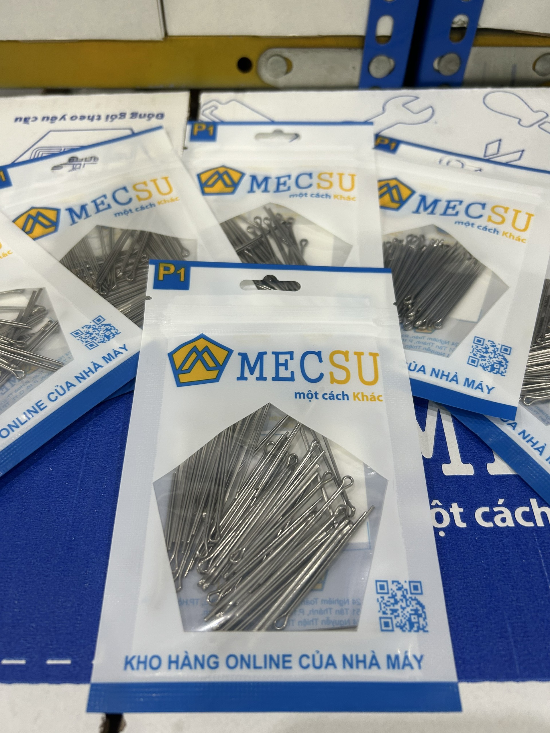 Chốt Chẻ Inox 304 (Chốt Bi) GB91 D5x50mm (10Cái/Bịch) - Ảnh 2