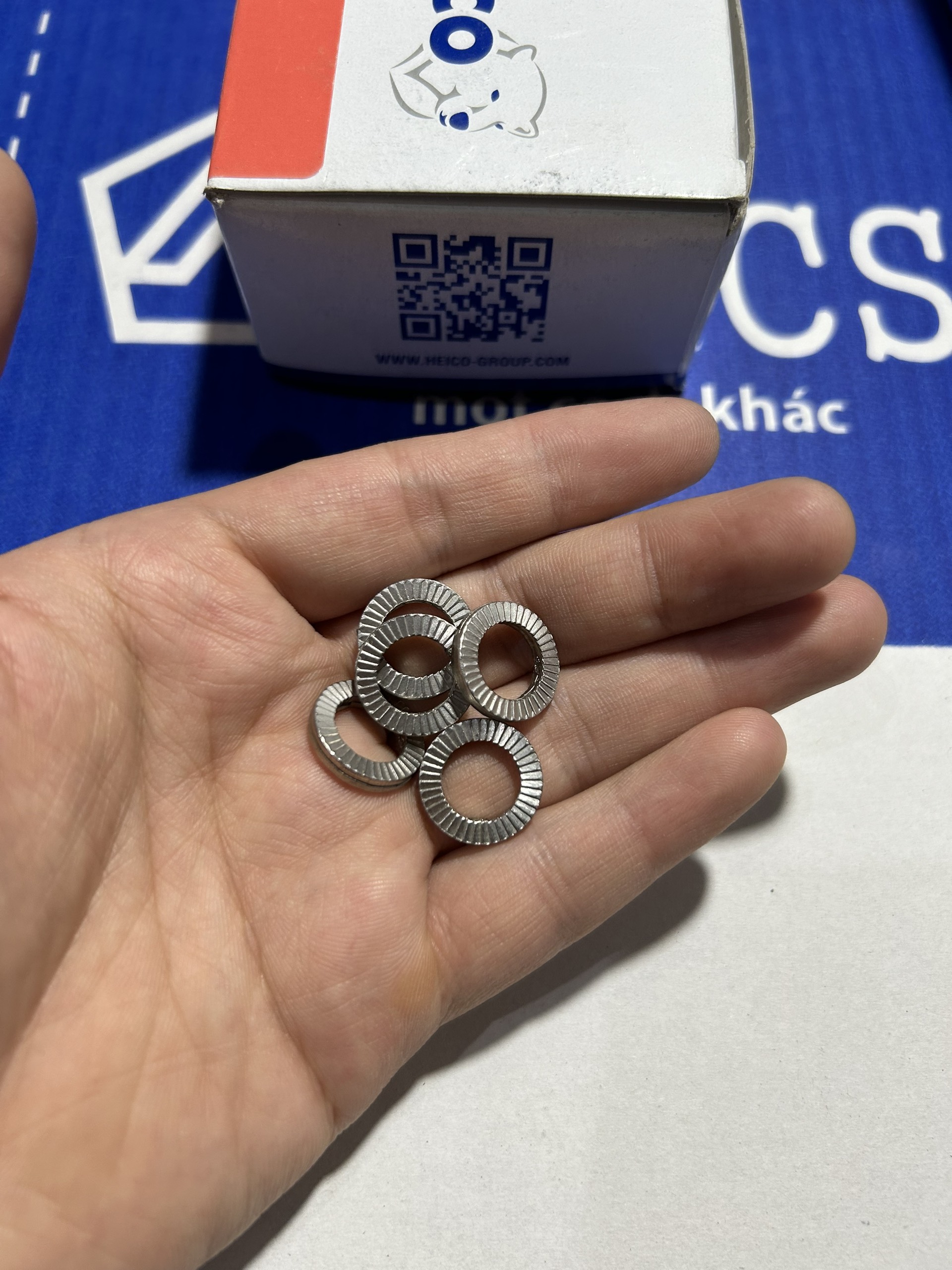 Lông Đền Heico-Lock Inox 316 M18 - Ảnh 3