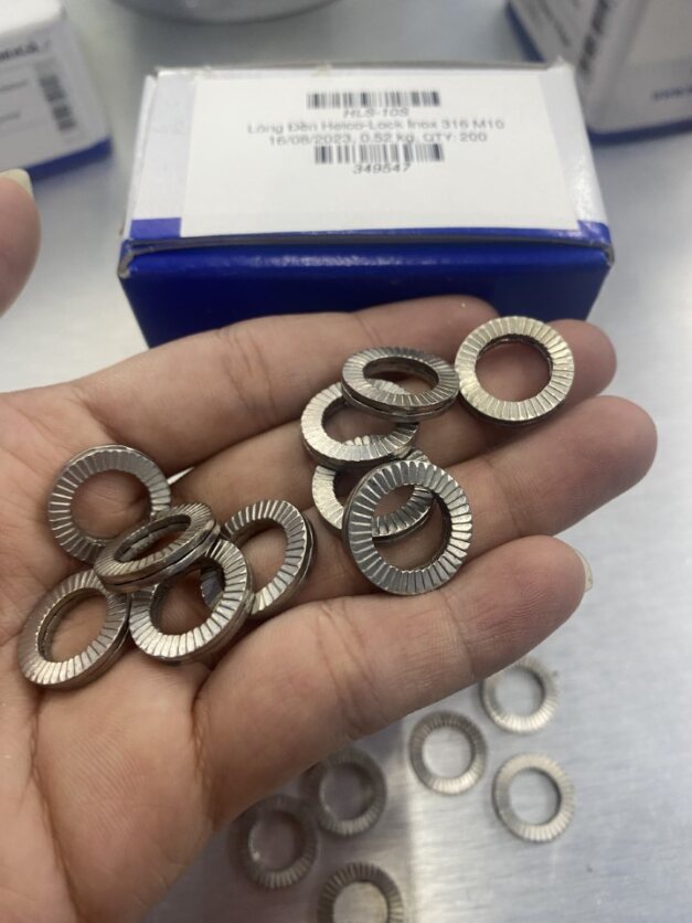 Lông Đền Heico-Lock Inox 316 M8 - Ảnh 4