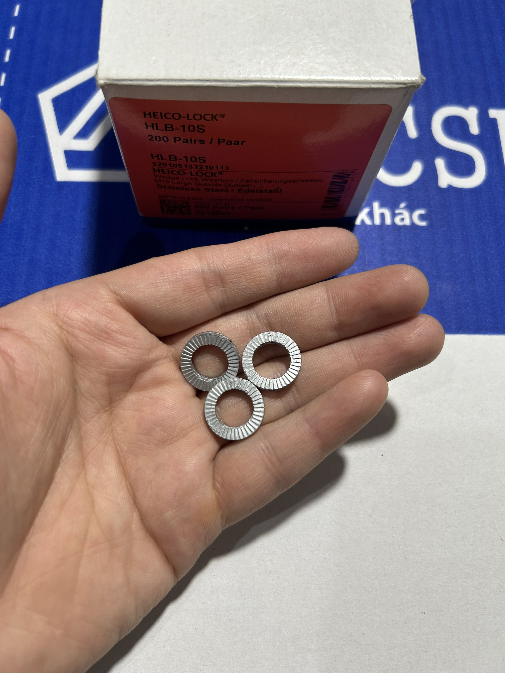 Lông Đền Heico-Lock Thép Mạ Zinc Flake 1 - Ảnh 3