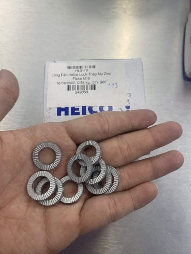 Lông Đền Heico-Lock Thép Mạ Zinc Flake 3/4 - Ảnh 9