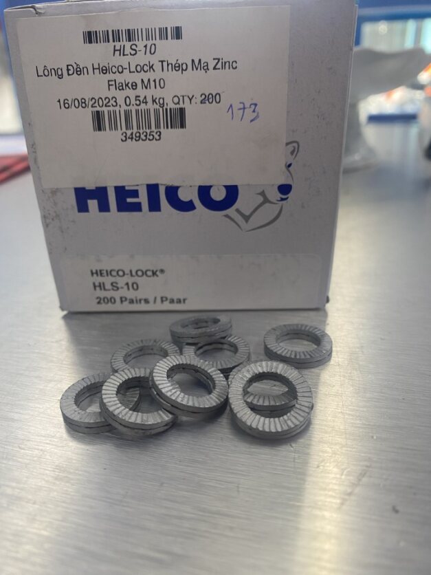 Lông Đền Heico-Lock Thép Mạ Zinc Flake 1 - Ảnh 10