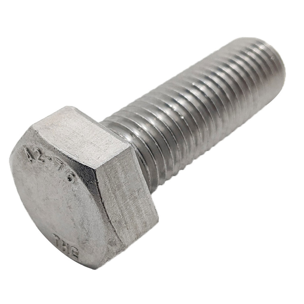 Bulong Inox 304 M8x8 DIN933 | Siêu Nhỏ M8x8, Bền Chắc, Chống Gỉ