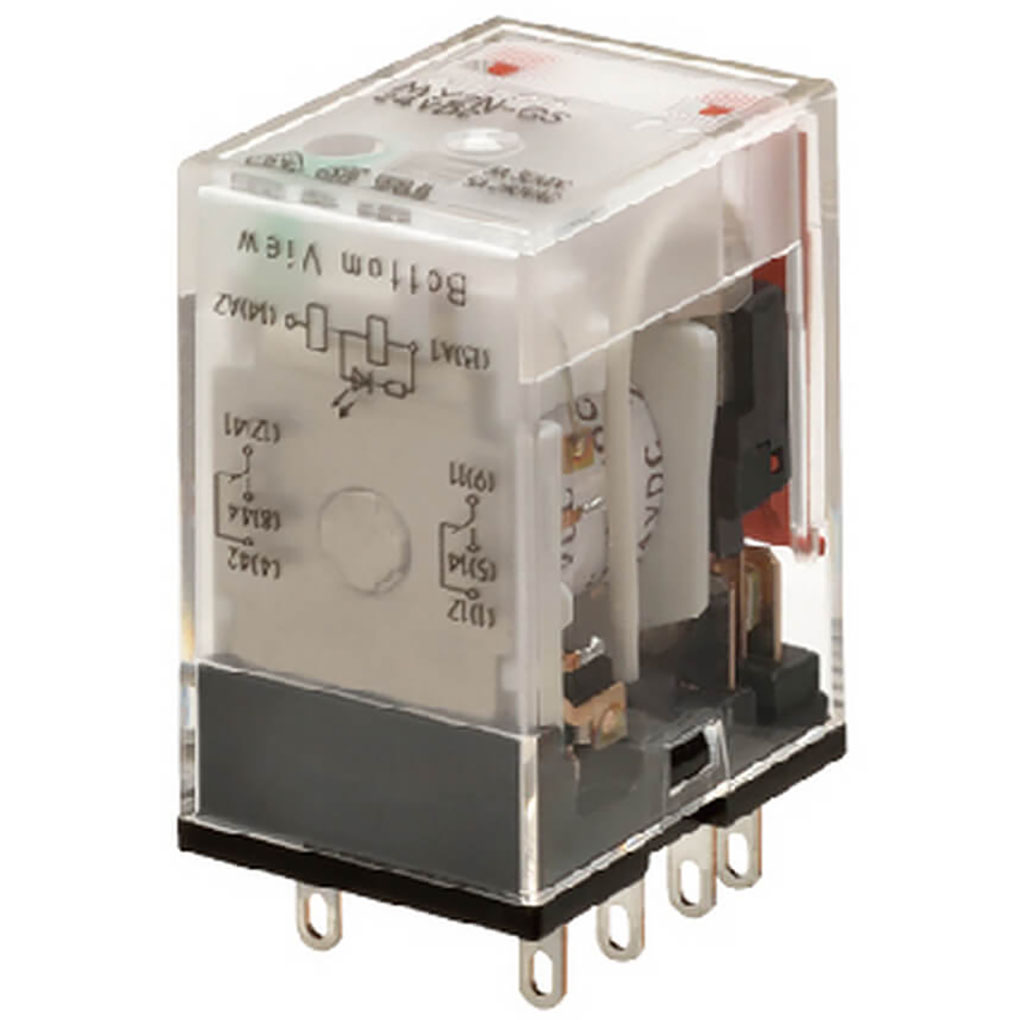 Rờ Le Trung Gian 2 Tiếp Điểm Dạng Cắm Có LED Chint CHT-JZX-22F(D)/2Z PLU AC220V