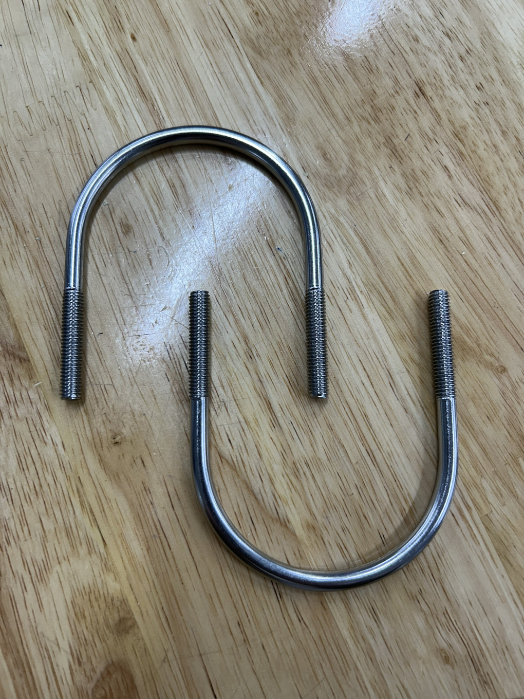 Cùm U Inox 304 DN50 M6x60-80mm