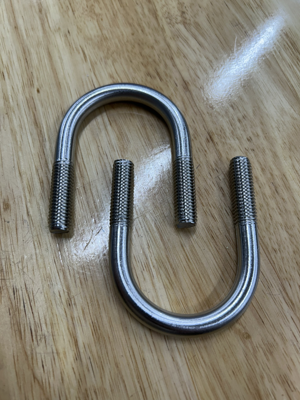 Cùm U Inox 304 DN32 M10x42-73mm