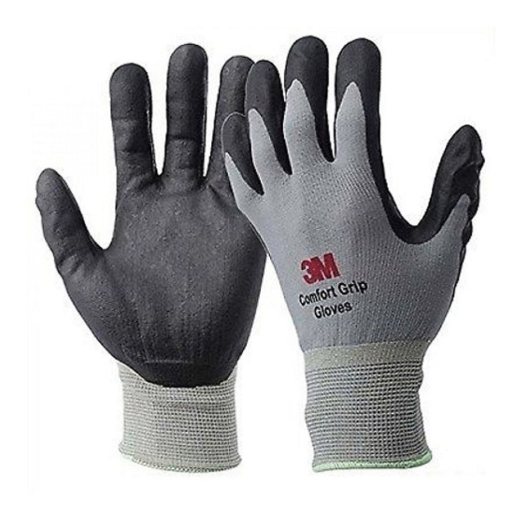 Găng Tay Chống Cắt Cấp Độ 1 Xám Size L 3M DB1PU