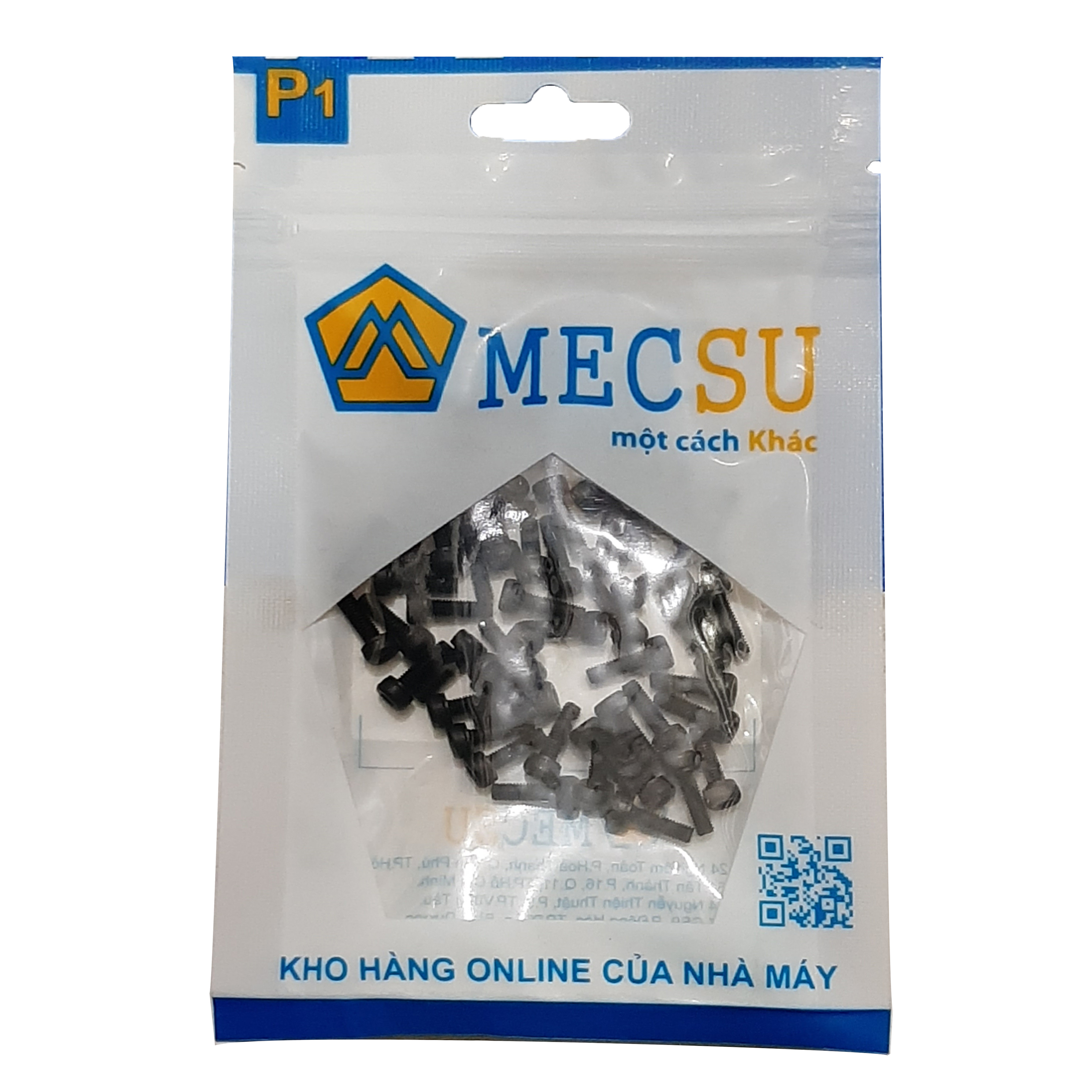 Lục Giác Chìm Đầu Trụ Thép Đen 12.9 DIN912 M6x35 (25Cái/Bịch)