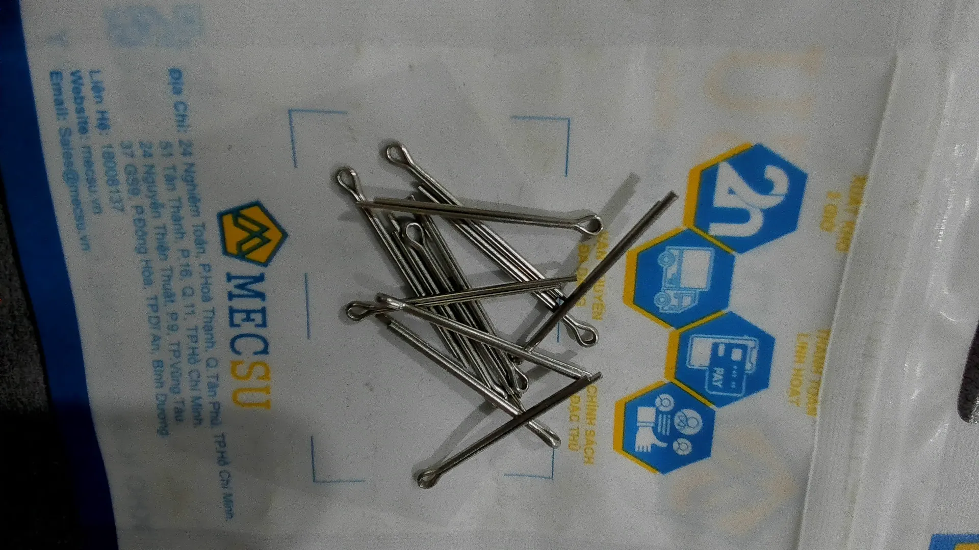 Chốt Chẻ Inox 304 (Chốt Bi) GB91 D3.2x16mm - Ảnh 5