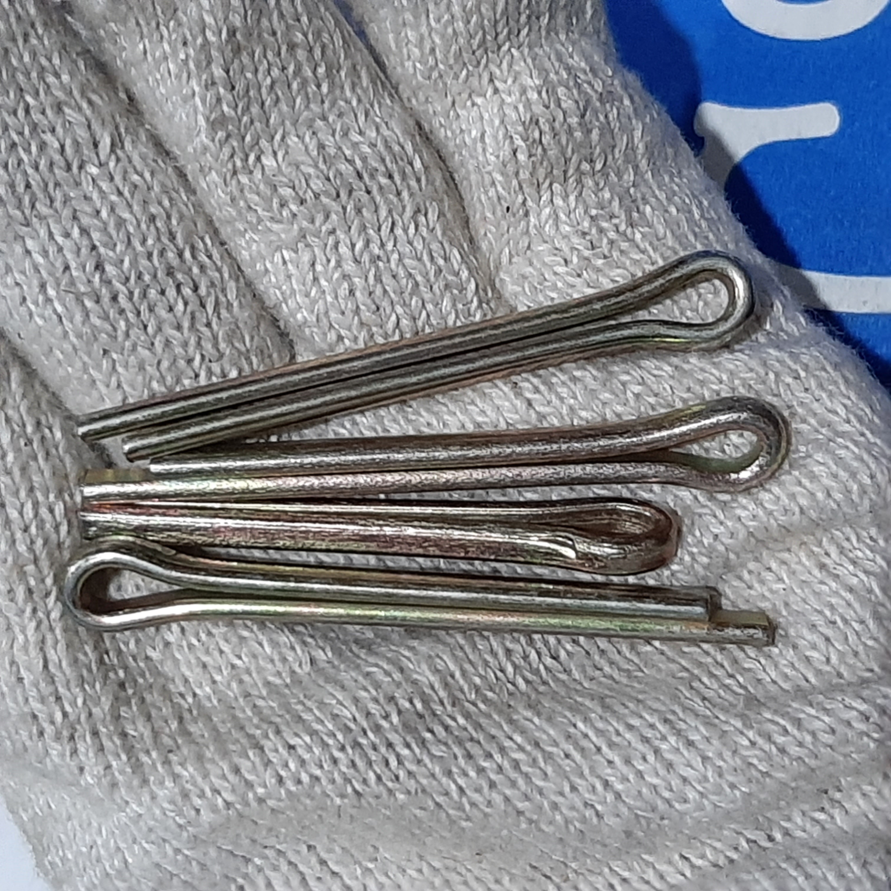 Chốt Chẻ Thép Mạ Kẽm 7 Màu (Chốt Bi) D8x50mm - Ảnh 5